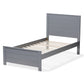 Baxton Studio Catalina Modern Classic Mission Style Grey-Finished Wood Twin Platform Bed | Beds | Modishstore - 4