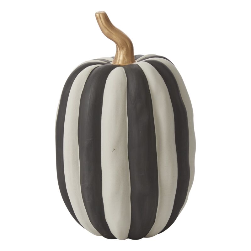 Otho Pumpkin 7.5"x 12.25" By Accent Decor | Decor | Modishstore - 2