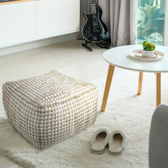 Elin Pouf, Hemp & Cotton By HomArt