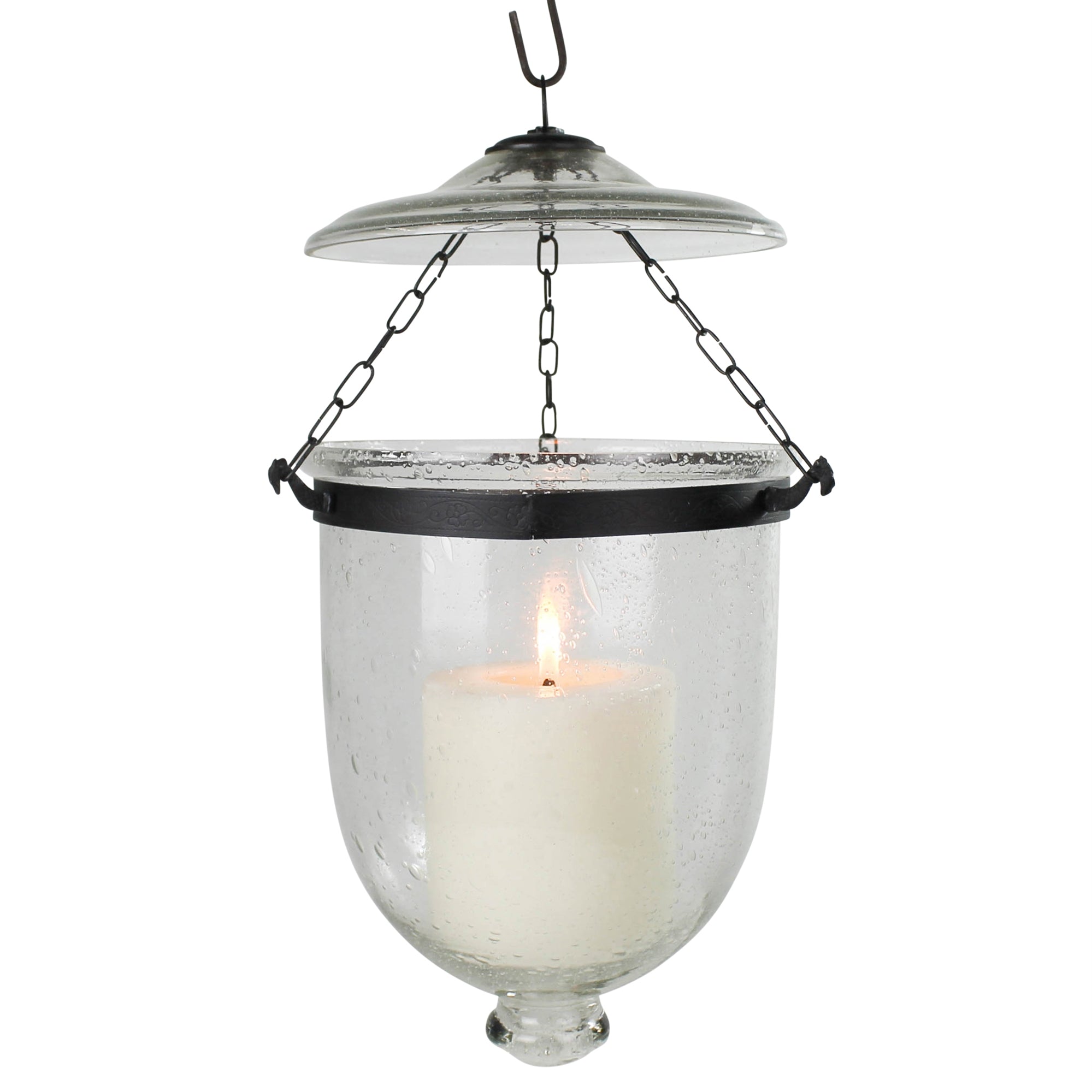Hundi Cloche Lantern Glass By HomArt Modish Store