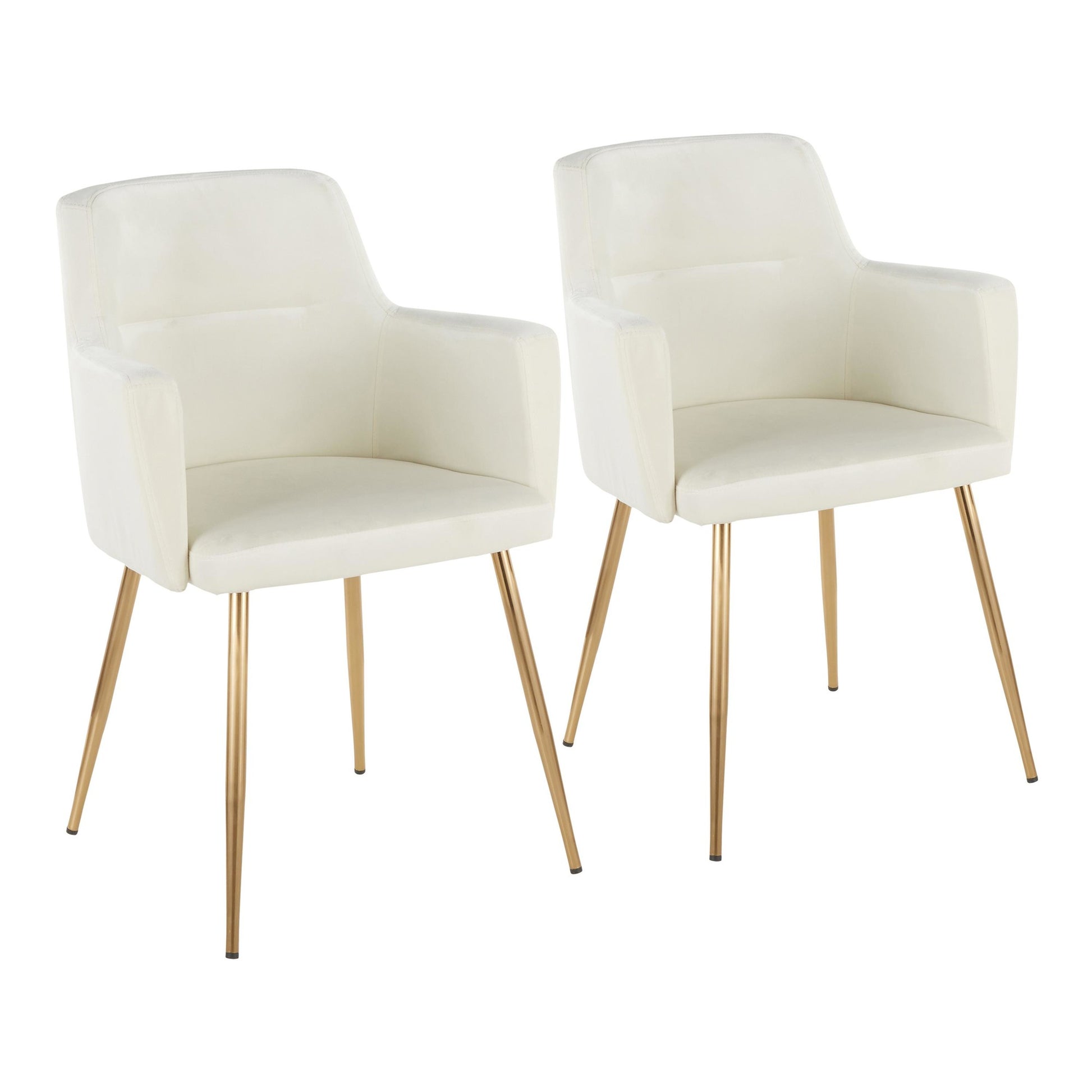 Andrew Chair - Set of 2 By LumiSource - CH-ANDRW AUVBK2 | Dining Chairs | Modishstore - 15