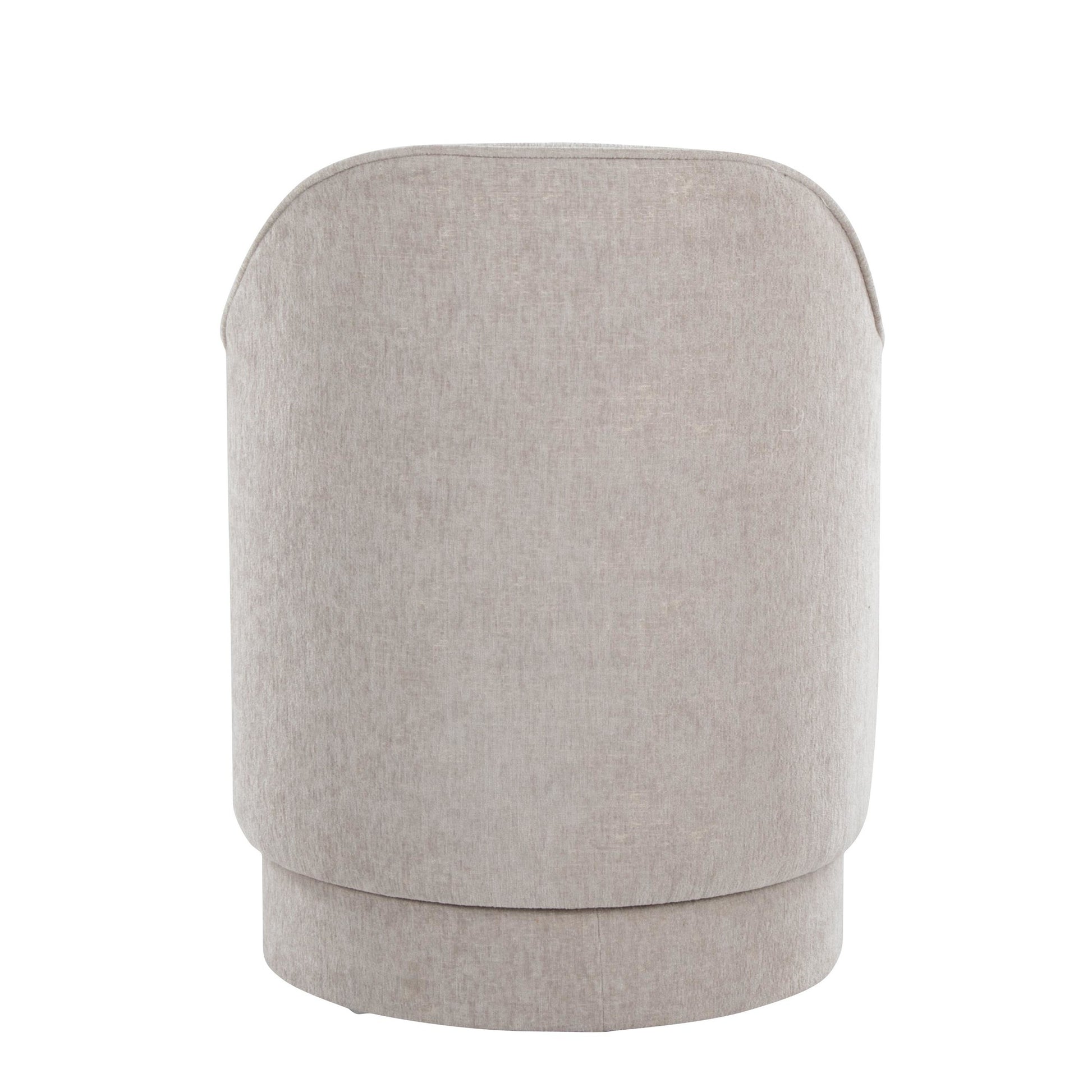 Marla Upholstered Vanity Stool By LumiSource - B18-MARLAUP CR | Stools | Modishstore - 20