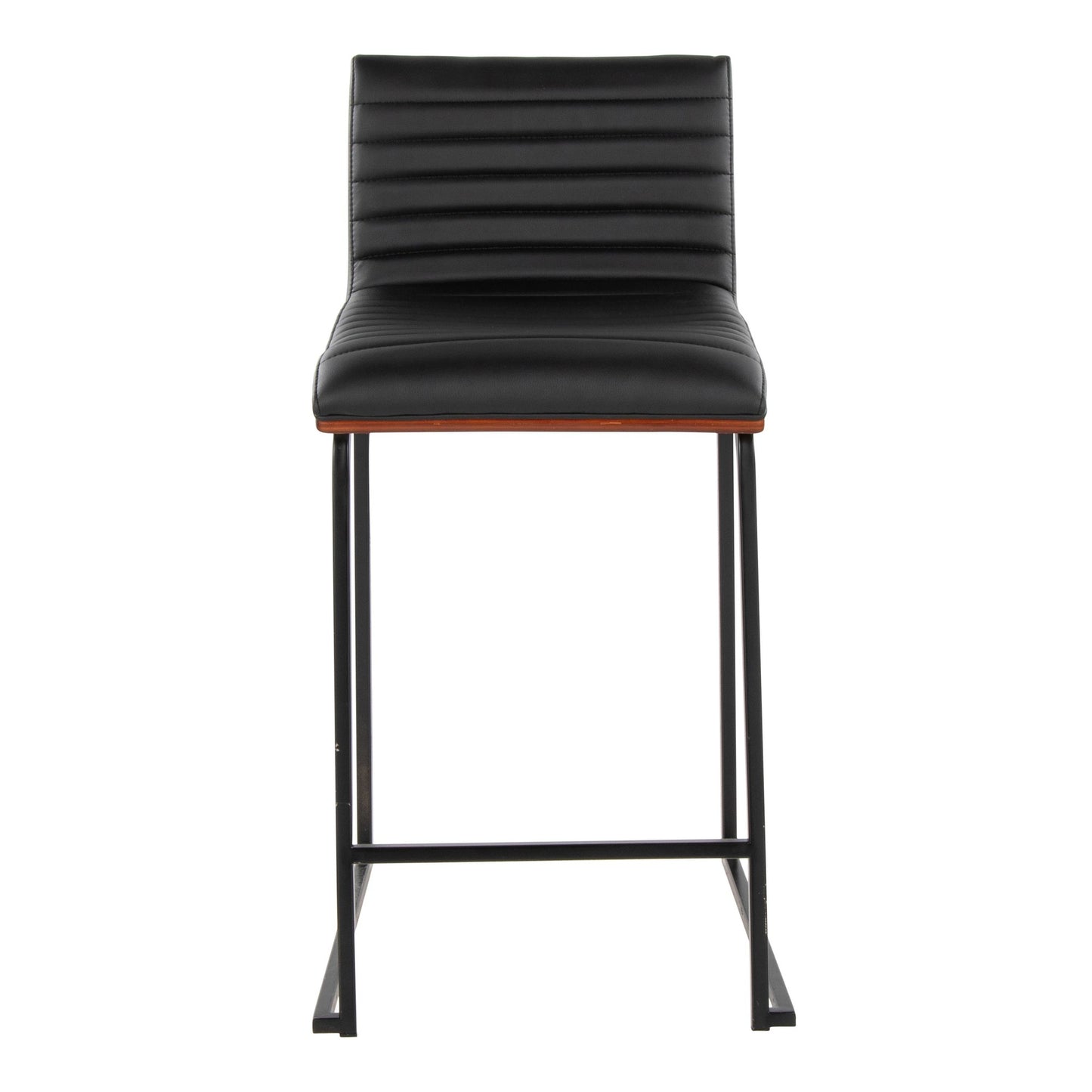 Mason Mara 26" Fixed-Height Counter Stool - Set of 2 By LumiSource - B26-MASONPU-MARA1 BKWLBK2 | Counter Stools | Modishstore - 7