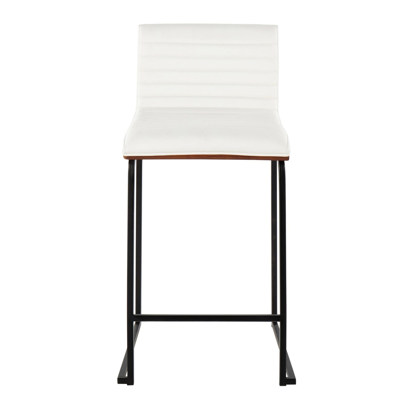 Mason Mara 26" Fixed-Height Counter Stool - Set of 2 By LumiSource - B26-MASONPU-MARA1 BKWLBK2 | Counter Stools | Modishstore - 23