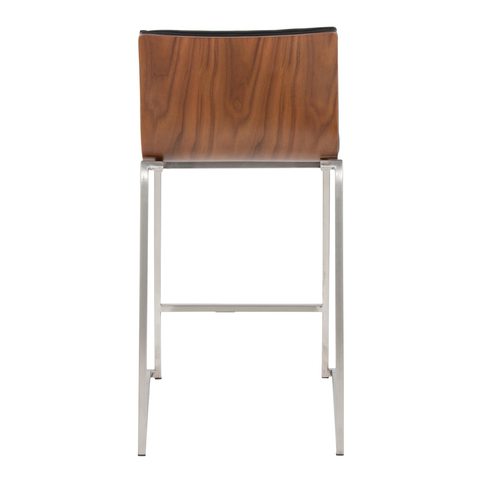 Mason Mara 26" Fixed-Height Counter Stool - Set of 2 By LumiSource - B26-MASONPU-MARA1 BKWLBK2 | Counter Stools | Modishstore - 30