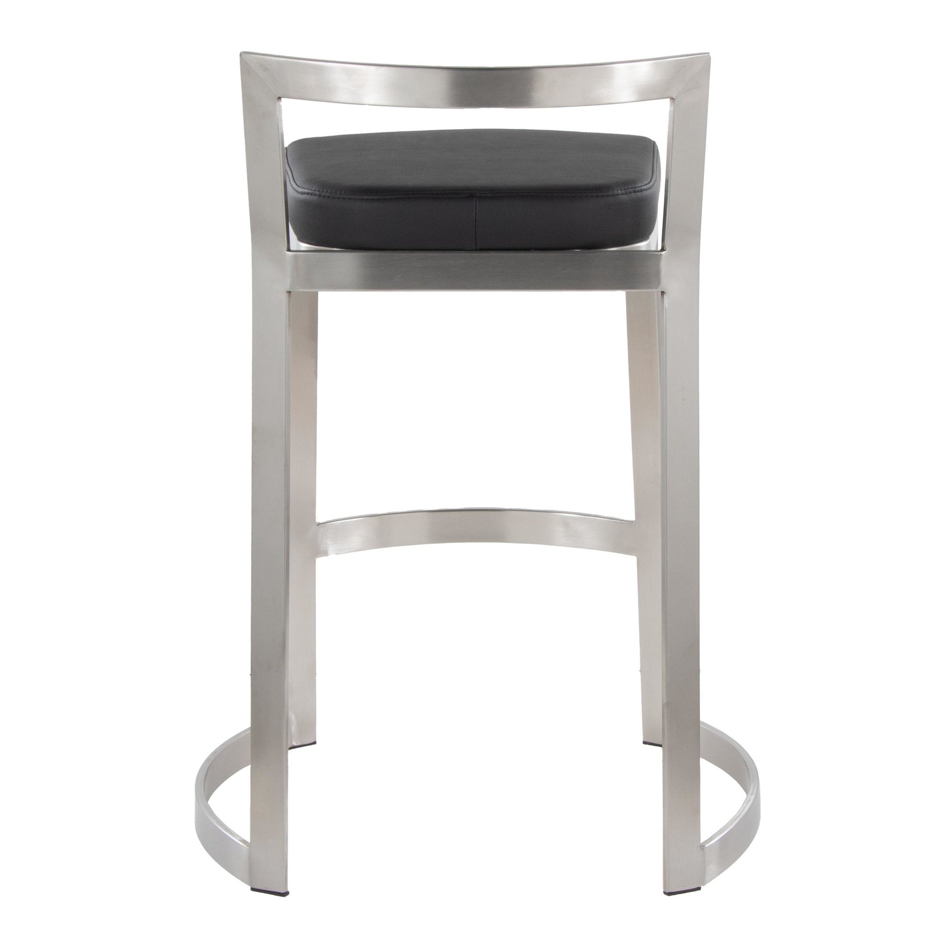 Fuji DLX Counter Stool - Set of 2 By LumiSource - B28-FUJDLX BK2 | Counter Stools | Modishstore - 6