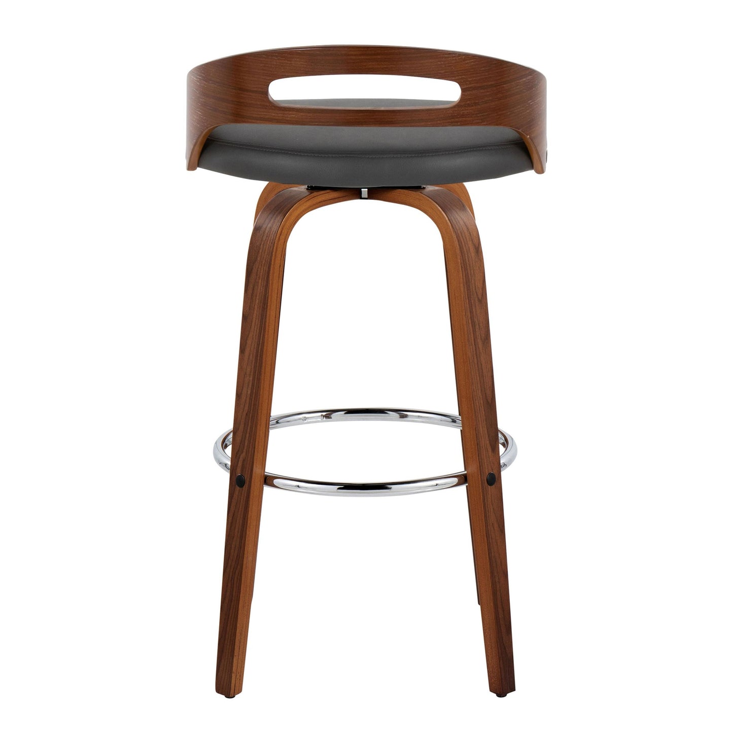 Cassis 30" Fixed-Height Barstool - Set of 2 By LumiSource - B30-CASSISPU-GRTZR2 WLCR2 | Bar Stools | Modishstore - 20