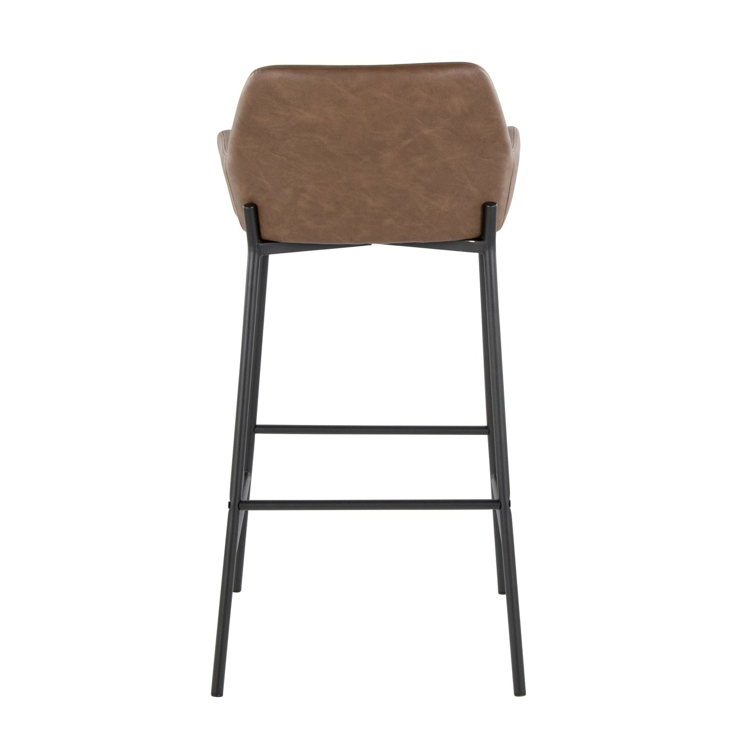 Daniella 30" Fixed-Height Barstool - Set of 2 By LumiSource - B30-DNLAPU2 AUE2 | Bar Stools | Modishstore - 15