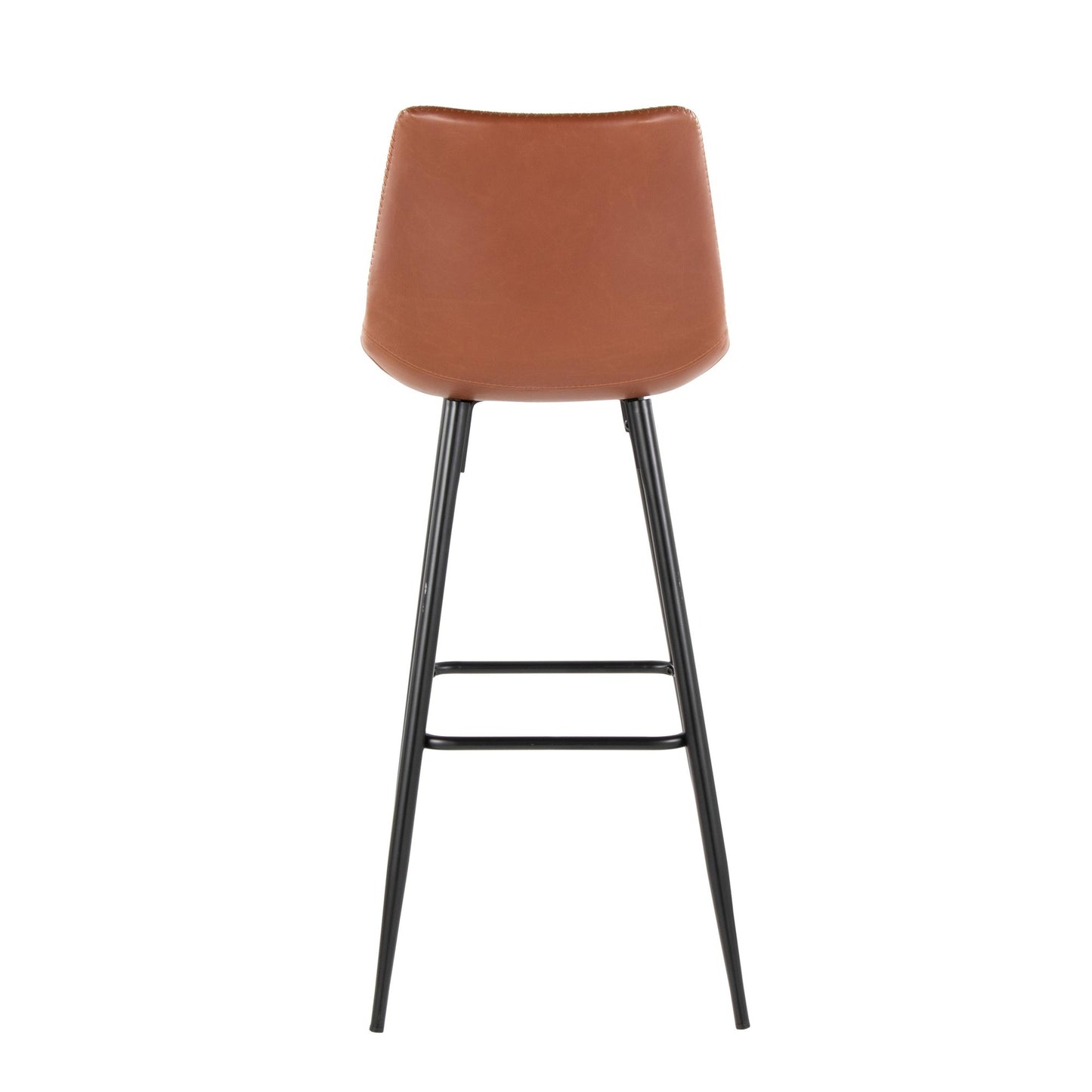 Durango 30" Fixed-Height Barstool - Set of 2 By LumiSource - B30-DRNGPU-MARGX2 BKCG2 | Bar Stools | Modishstore - 8