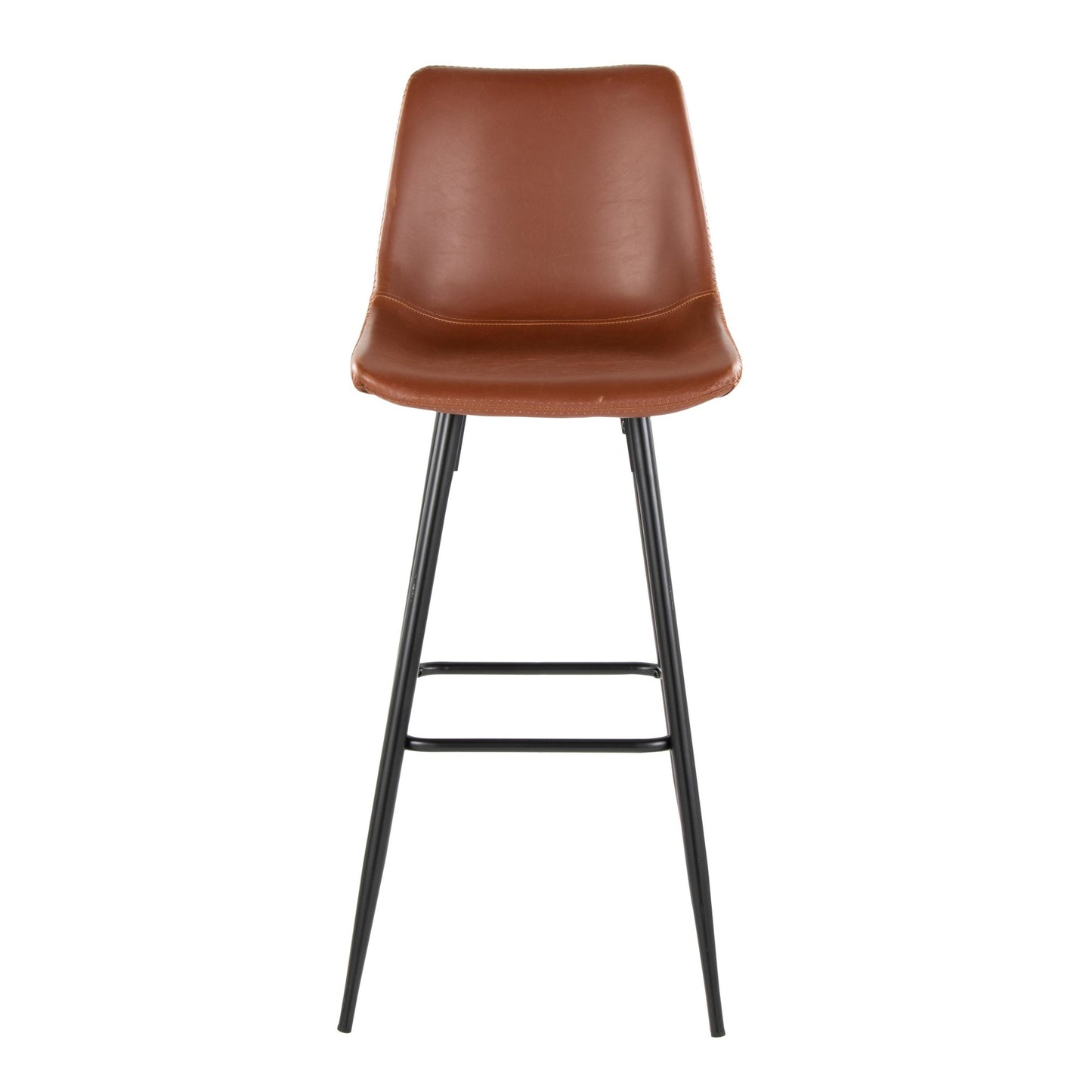 Durango 30" Fixed-Height Barstool - Set of 2 By LumiSource - B30-DRNGPU-MARGX2 BKCG2 | Bar Stools | Modishstore - 7