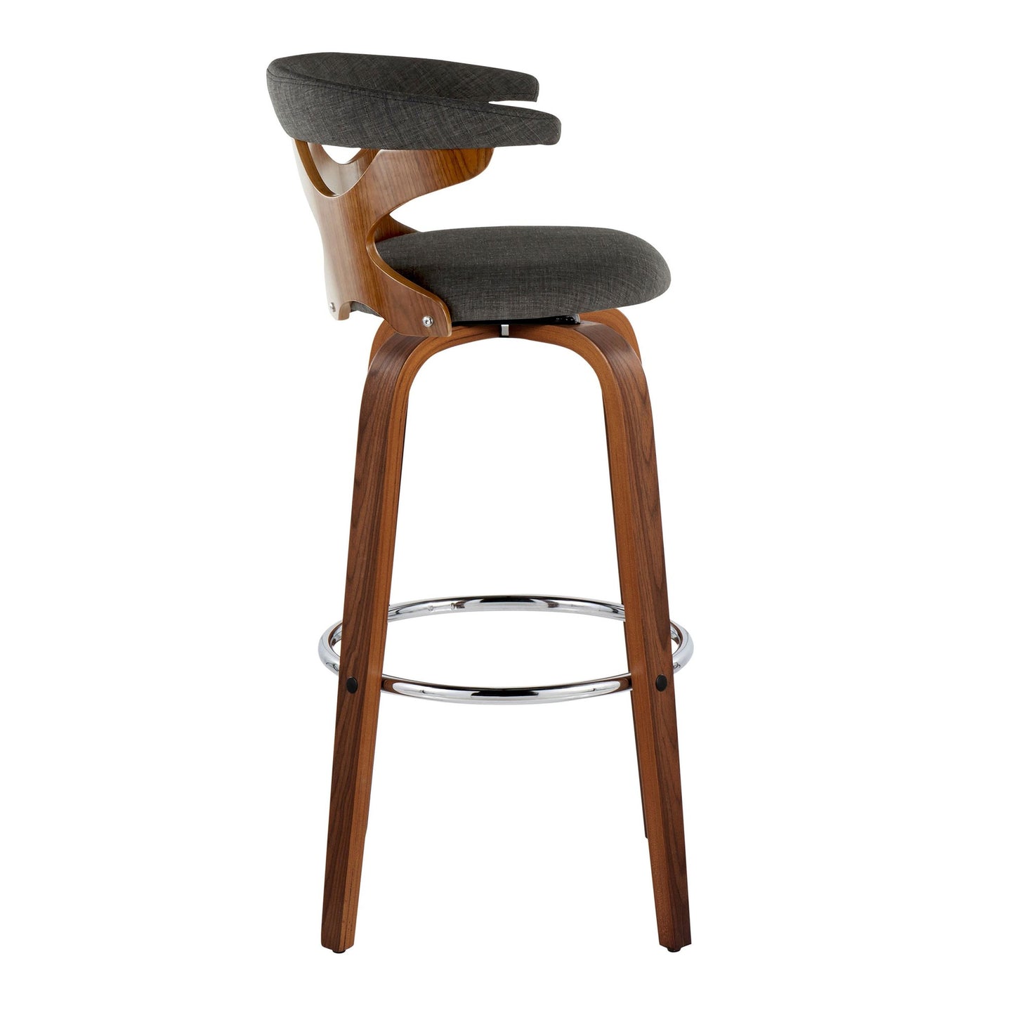 Gardenia 30" Fixed-Height Barstool - Set of 2 By LumiSource - B30-GARDFB-GRTZR2 WLWLCHAR2 | Bar Stools | Modishstore - 7