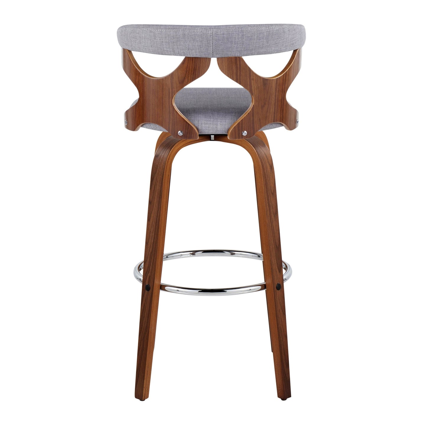 Gardenia 30" Fixed-Height Barstool - Set of 2 By LumiSource - B30-GARDFB-GRTZR2 WLWLCHAR2 | Bar Stools | Modishstore - 20