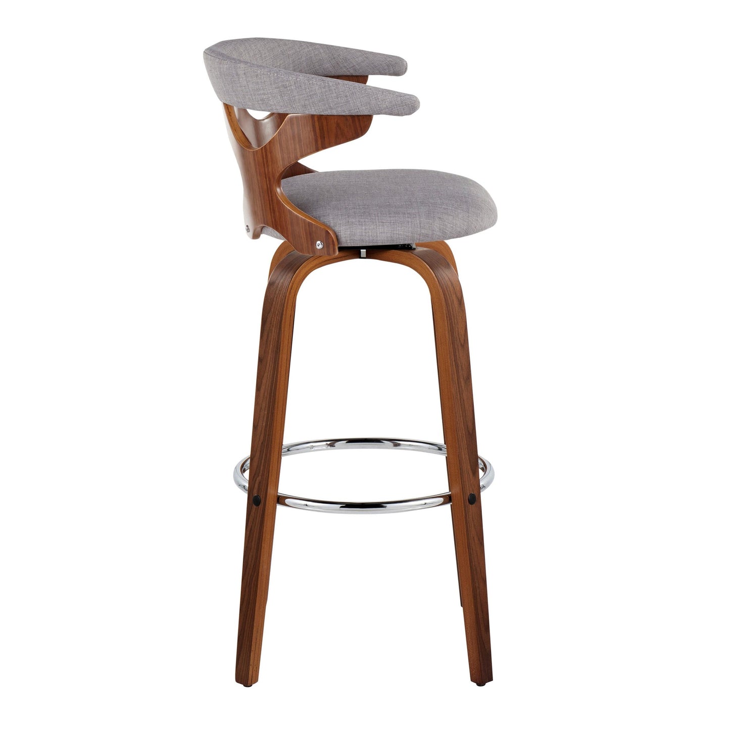 Gardenia 30" Fixed-Height Barstool - Set of 2 By LumiSource - B30-GARDFB-GRTZR2 WLWLCHAR2 | Bar Stools | Modishstore - 17