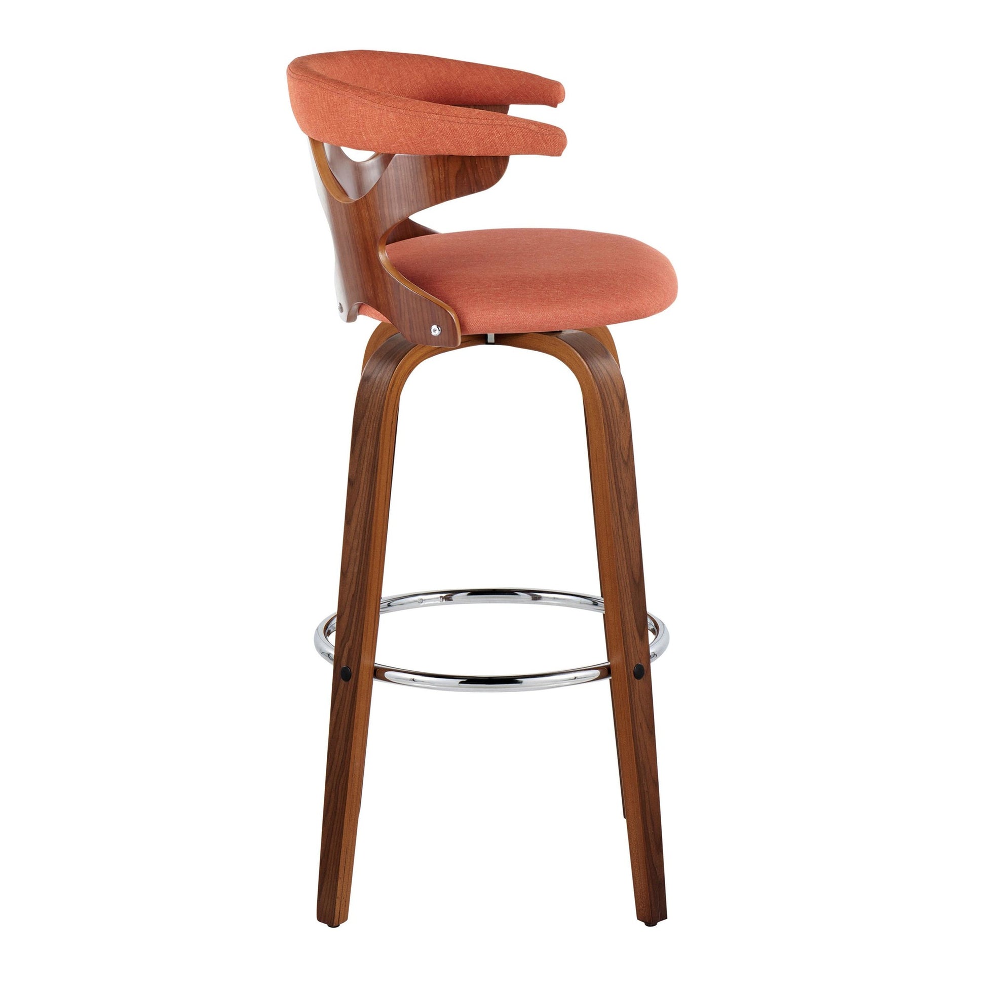 Gardenia 30" Fixed-Height Barstool - Set of 2 By LumiSource - B30-GARDFB-GRTZR2 WLWLCHAR2 | Bar Stools | Modishstore - 27