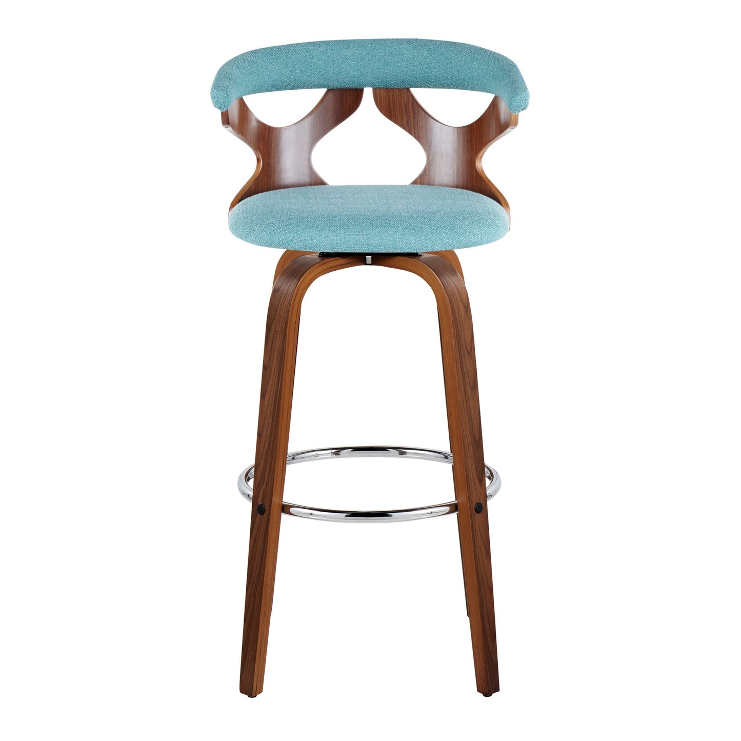 Gardenia 30" Fixed-Height Barstool - Set of 2 By LumiSource - B30-GARDFB-GRTZR2 WLWLCHAR2 | Bar Stools | Modishstore - 39