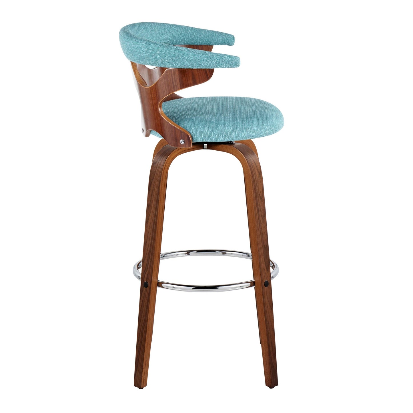 Gardenia 30" Fixed-Height Barstool - Set of 2 By LumiSource - B30-GARDFB-GRTZR2 WLWLCHAR2 | Bar Stools | Modishstore - 37