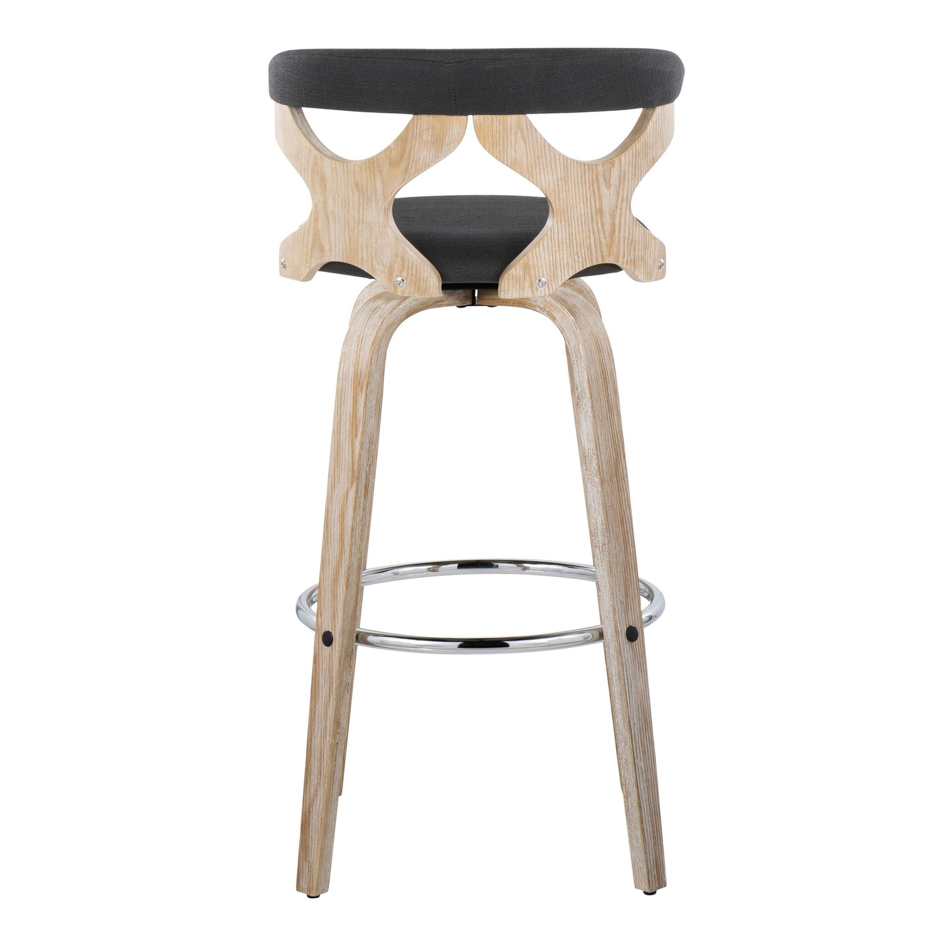 Gardenia 30" Fixed-Height Barstool - Set of 2 By LumiSource - B30-GARDFB-GRTZR2 WWBU2 | Bar Stools | Modishstore - 20