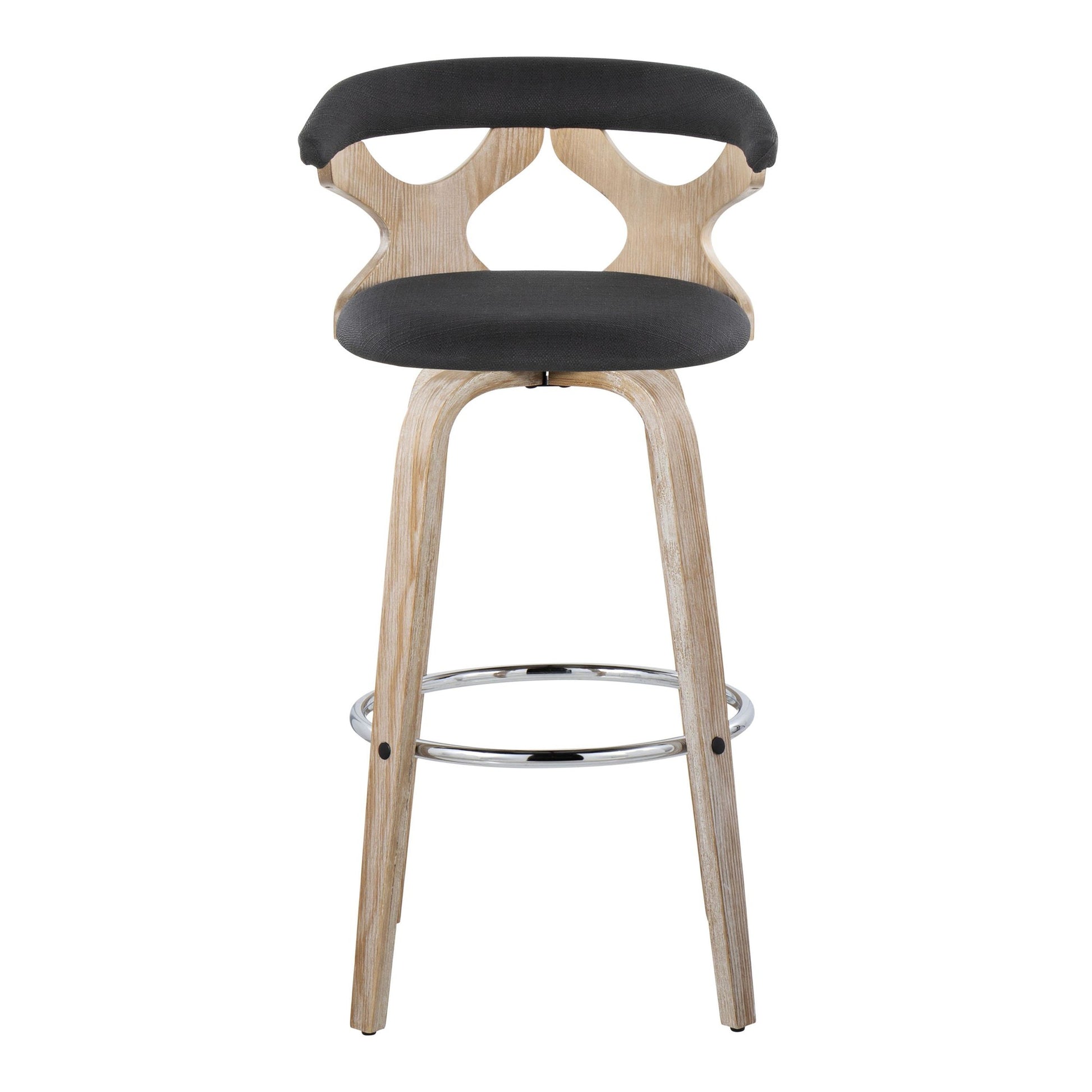 Gardenia 30" Fixed-Height Barstool - Set of 2 By LumiSource - B30-GARDFB-GRTZR2 WWBU2 | Bar Stools | Modishstore - 19