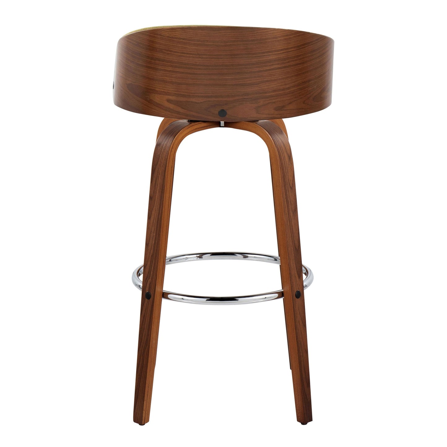 Shiraz 30" Fixed-Height Barstool - Set of 2 By LumiSource - B30-SHIRAZ-GRTZS2 WLWLGN2 | Bar Stools | Modishstore - 6