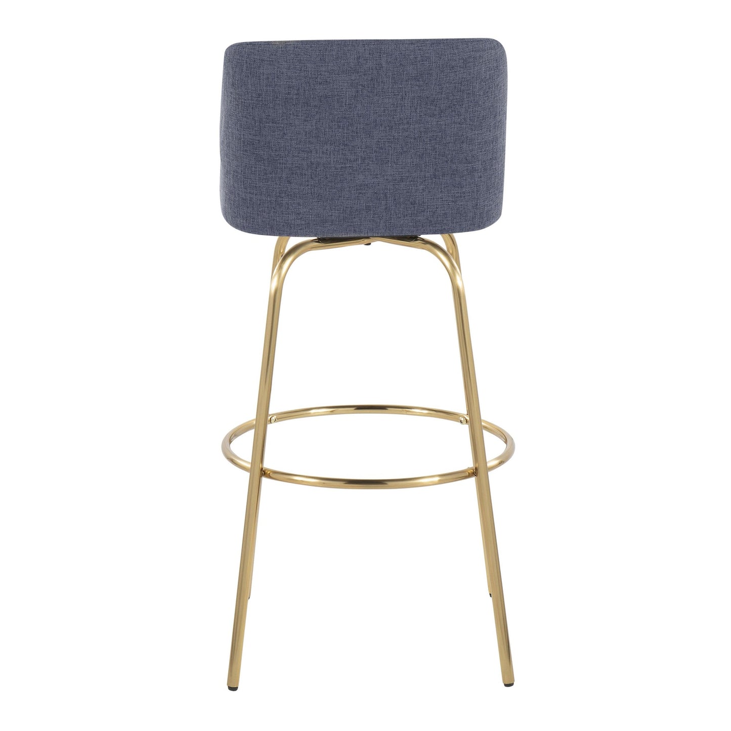 Toriano 30" Fixed-Height Barstool - Set of 2 By LumiSource - B30-TRNOFB-CLARZG2 AUBU2 | Bar Stools | Modishstore - 10