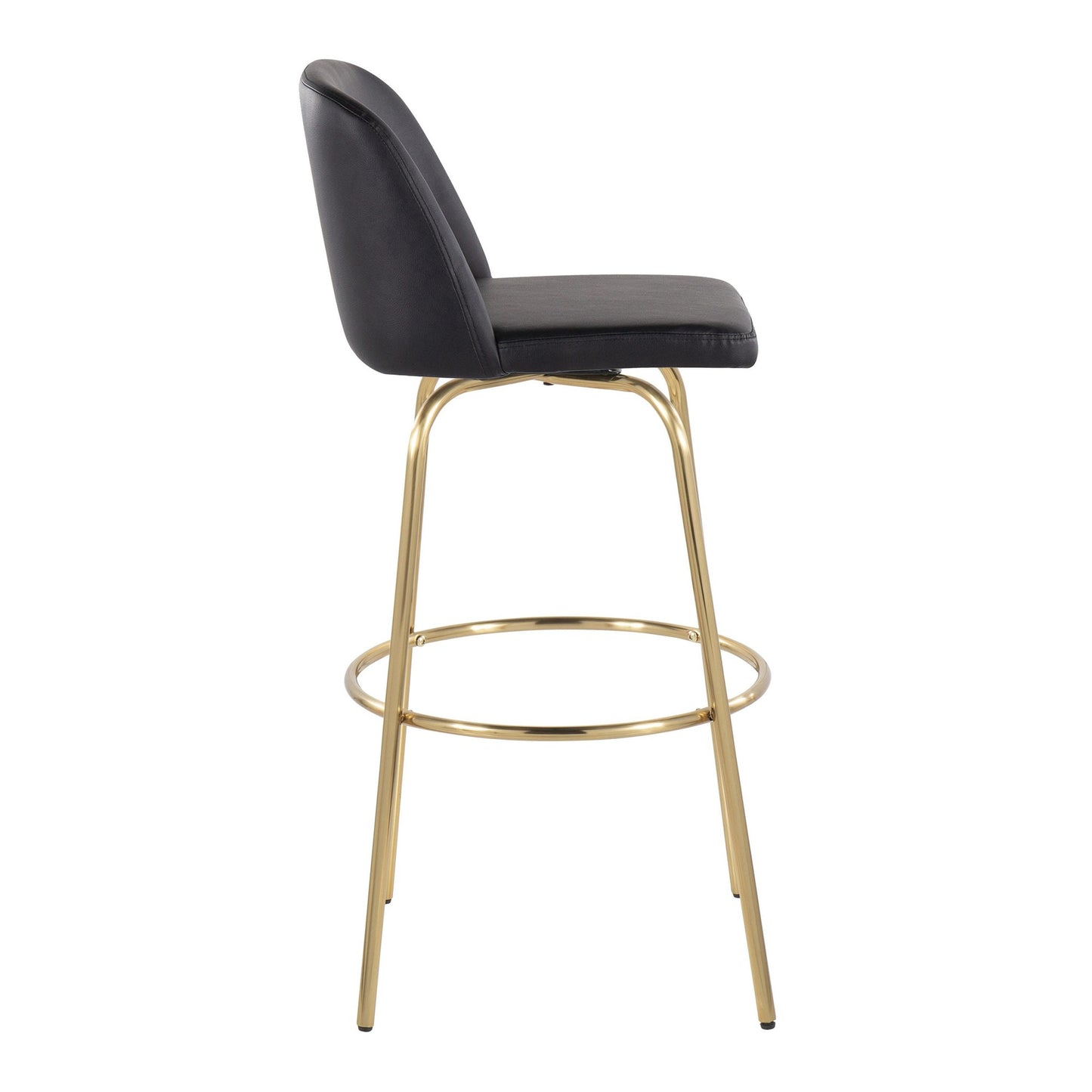 Toriano 30" Fixed-Height Barstool - Set of 2 By LumiSource - B30-TRNOFB-CLARZG2 AUBU2 | Bar Stools | Modishstore - 37