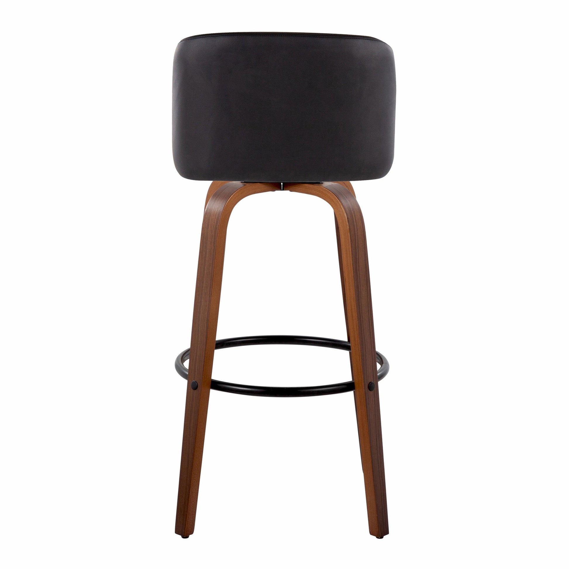 Toriano 30" Fixed-Height Barstool - Set of 2 By LumiSource - B30-TRNOFB-GRTZQ2 WLGY2 | Bar Stools | Modishstore - 20