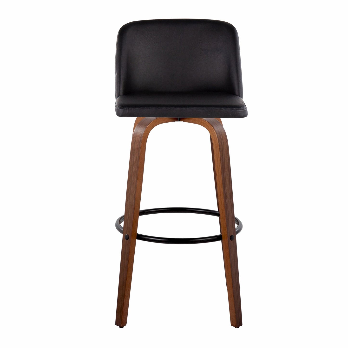 Toriano 30" Fixed-Height Barstool - Set of 2 By LumiSource - B30-TRNOFB-GRTZQ2 WLGY2 | Bar Stools | Modishstore - 19