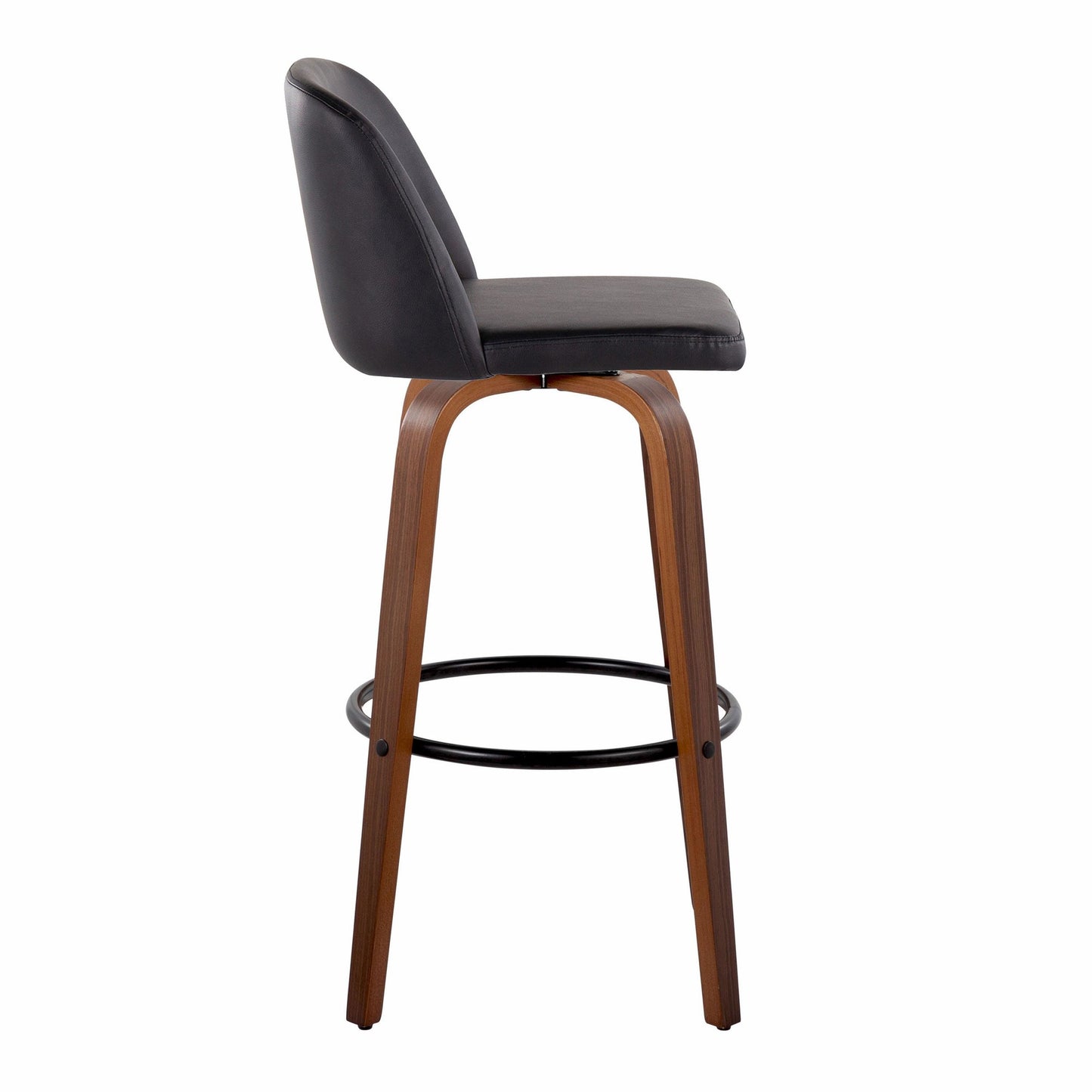 Toriano 30" Fixed-Height Barstool - Set of 2 By LumiSource - B30-TRNOFB-GRTZQ2 WLGY2 | Bar Stools | Modishstore - 17