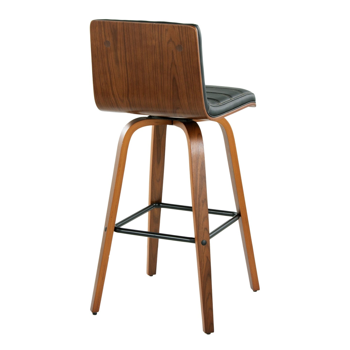 Vasari 30" Fixed-Height Barstool - Set of 2 By LumiSource - B30-VSRPU-GRTZX2 WLWLBK2 | Bar Stools | Modishstore - 8