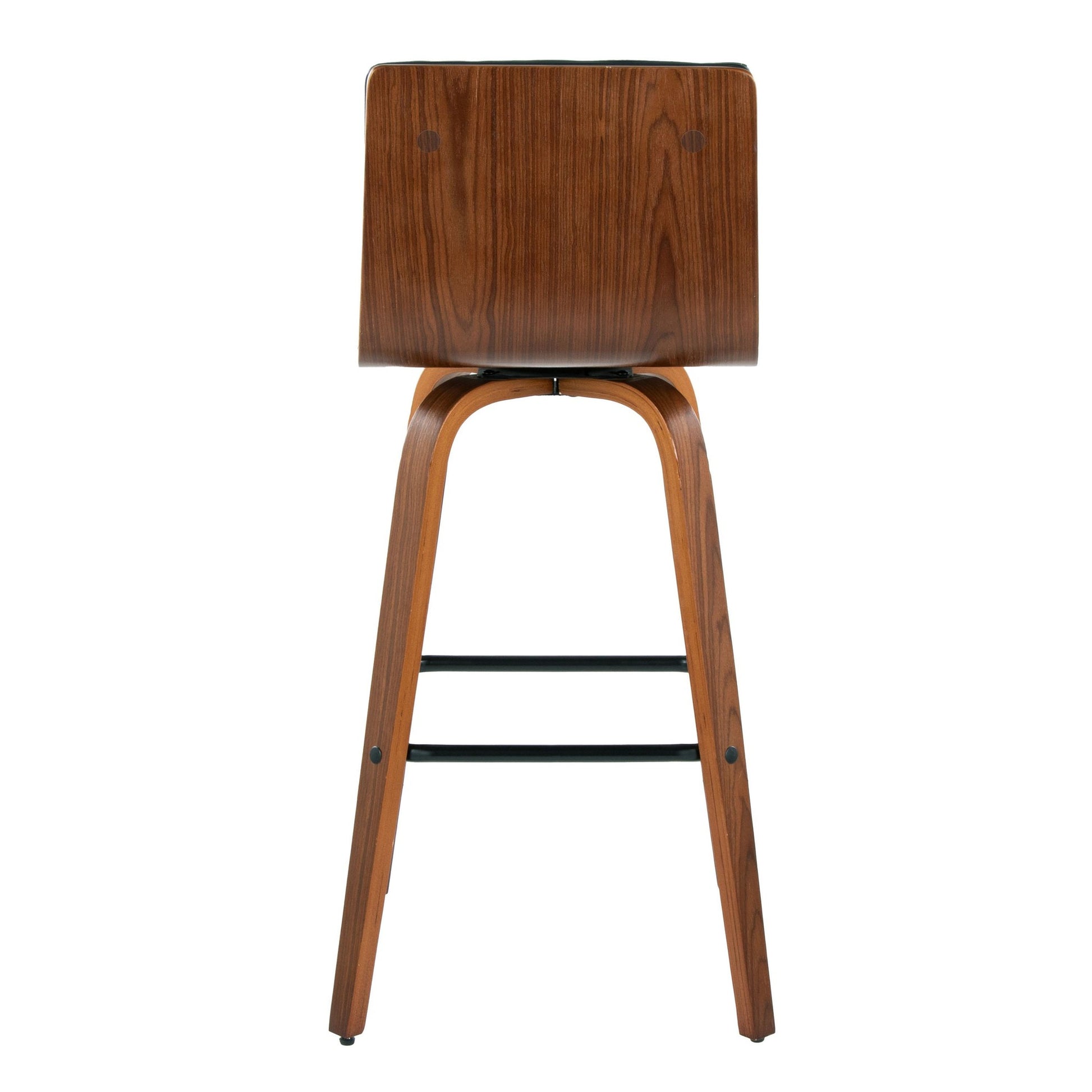 Vasari 30" Fixed-Height Barstool - Set of 2 By LumiSource - B30-VSRPU-GRTZX2 WLWLBK2 | Bar Stools | Modishstore - 10