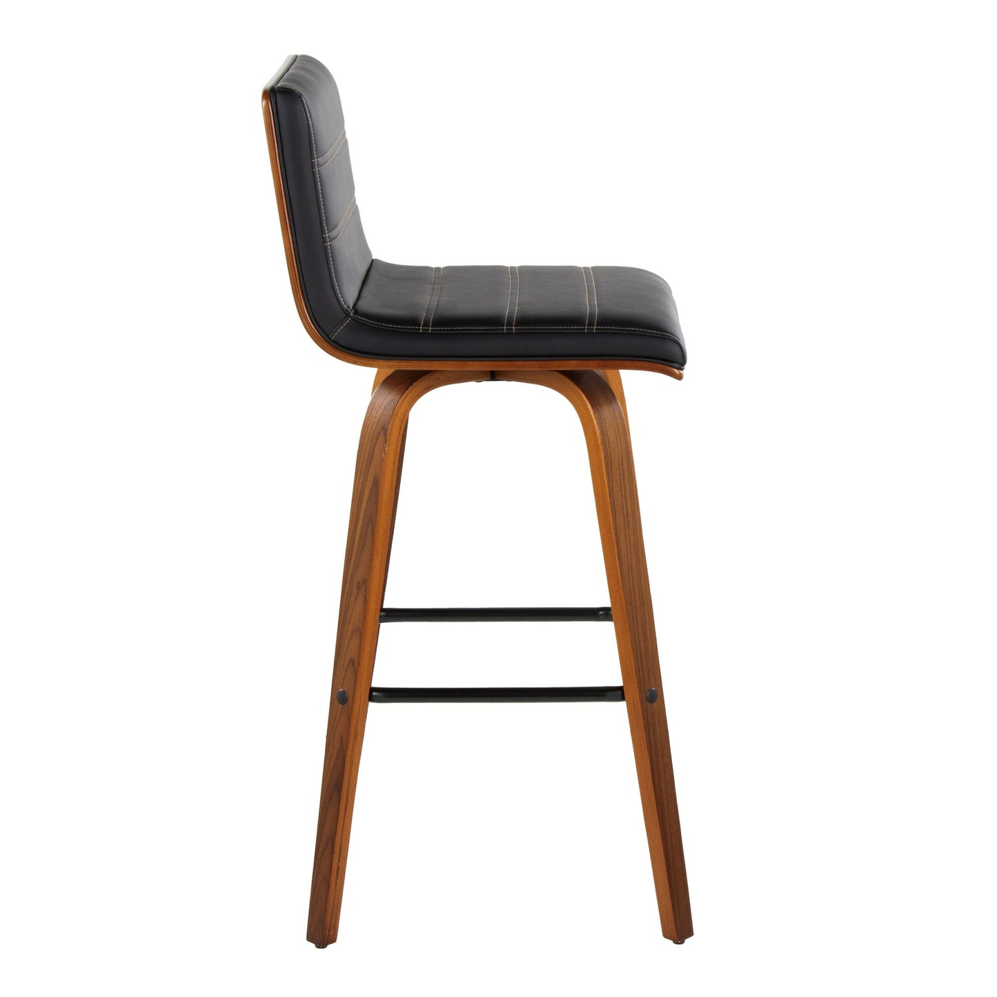 Vasari 30" Fixed-Height Barstool - Set of 2 By LumiSource - B30-VSRPU-GRTZX2 WLWLBK2 | Bar Stools | Modishstore - 7