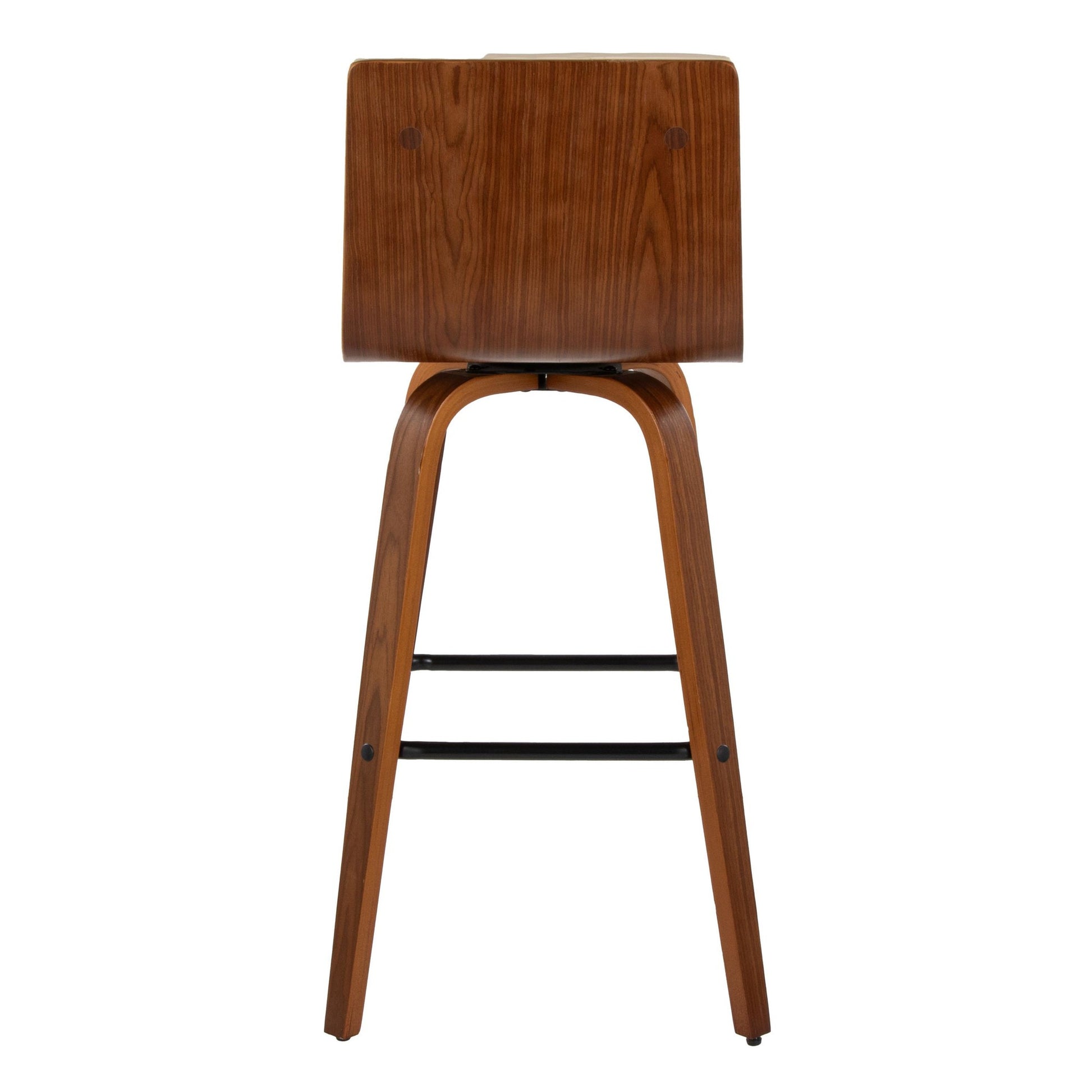 Vasari 30" Fixed-Height Barstool - Set of 2 By LumiSource - B30-VSRPU-GRTZX2 WLWLBK2 | Bar Stools | Modishstore - 20