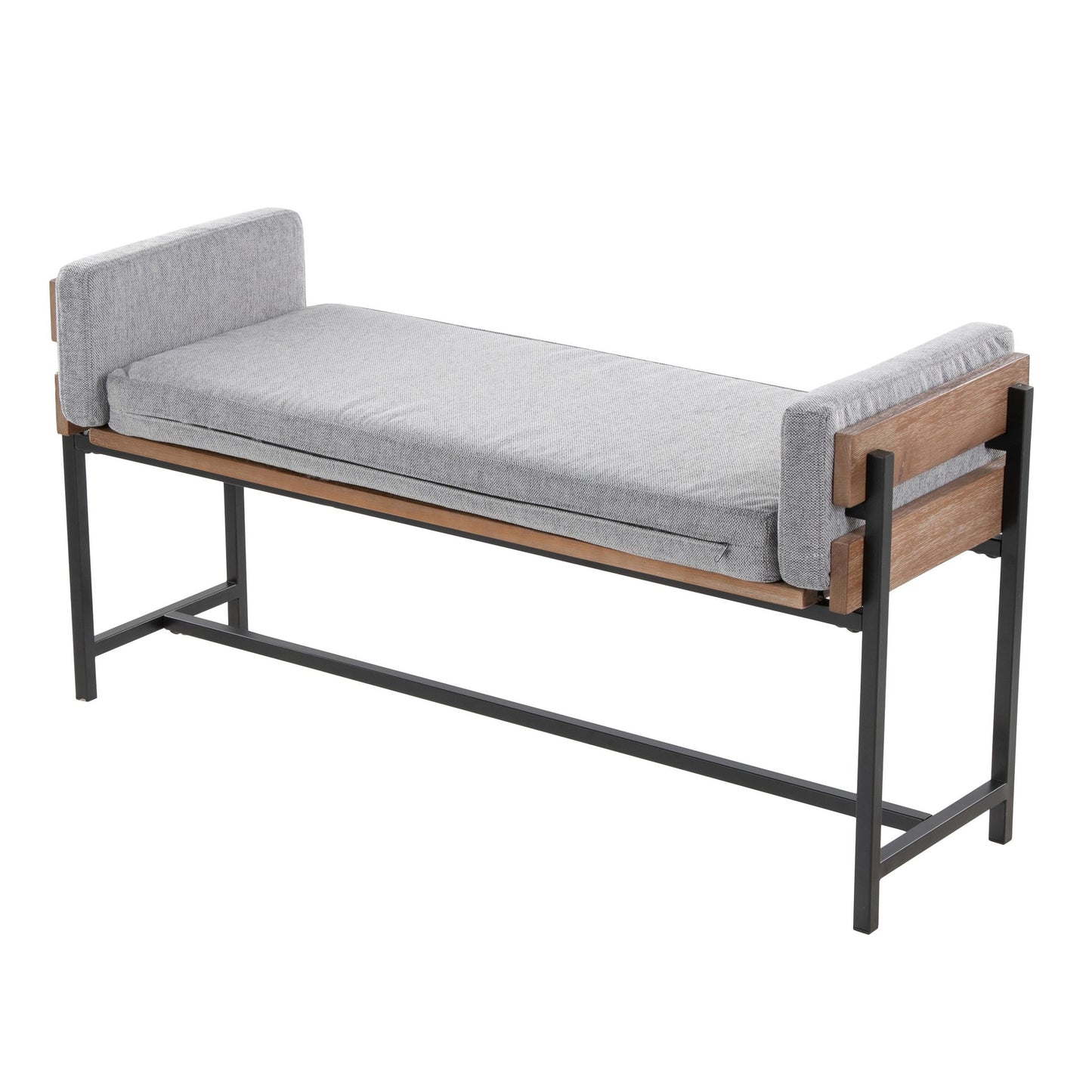 Kari Bench By LumiSource - BC18-KARI2 BKBNCR1 | Benches | Modishstore - 13