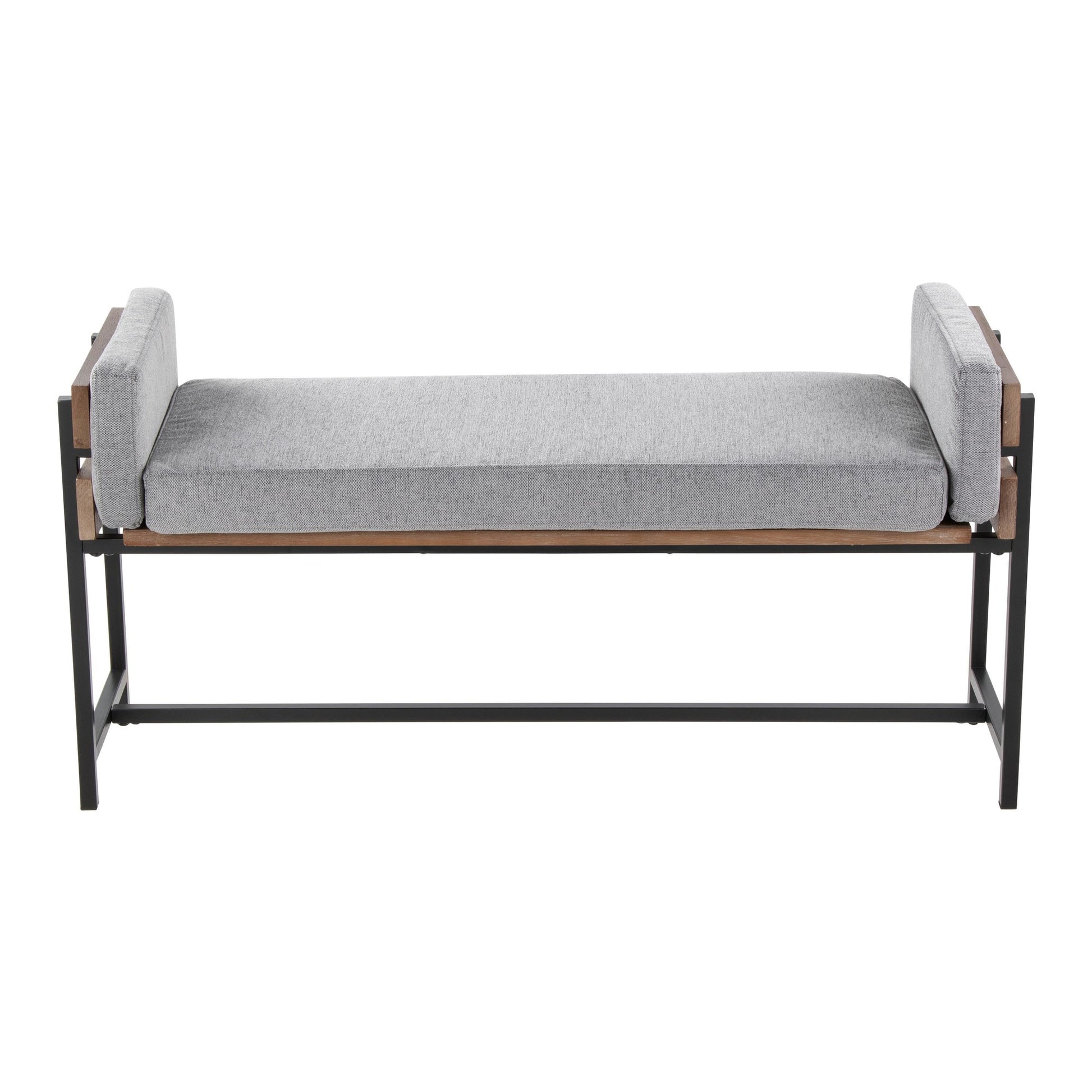 Kari Bench By LumiSource - BC18-KARI2 BKBNCR1 | Benches | Modishstore - 14