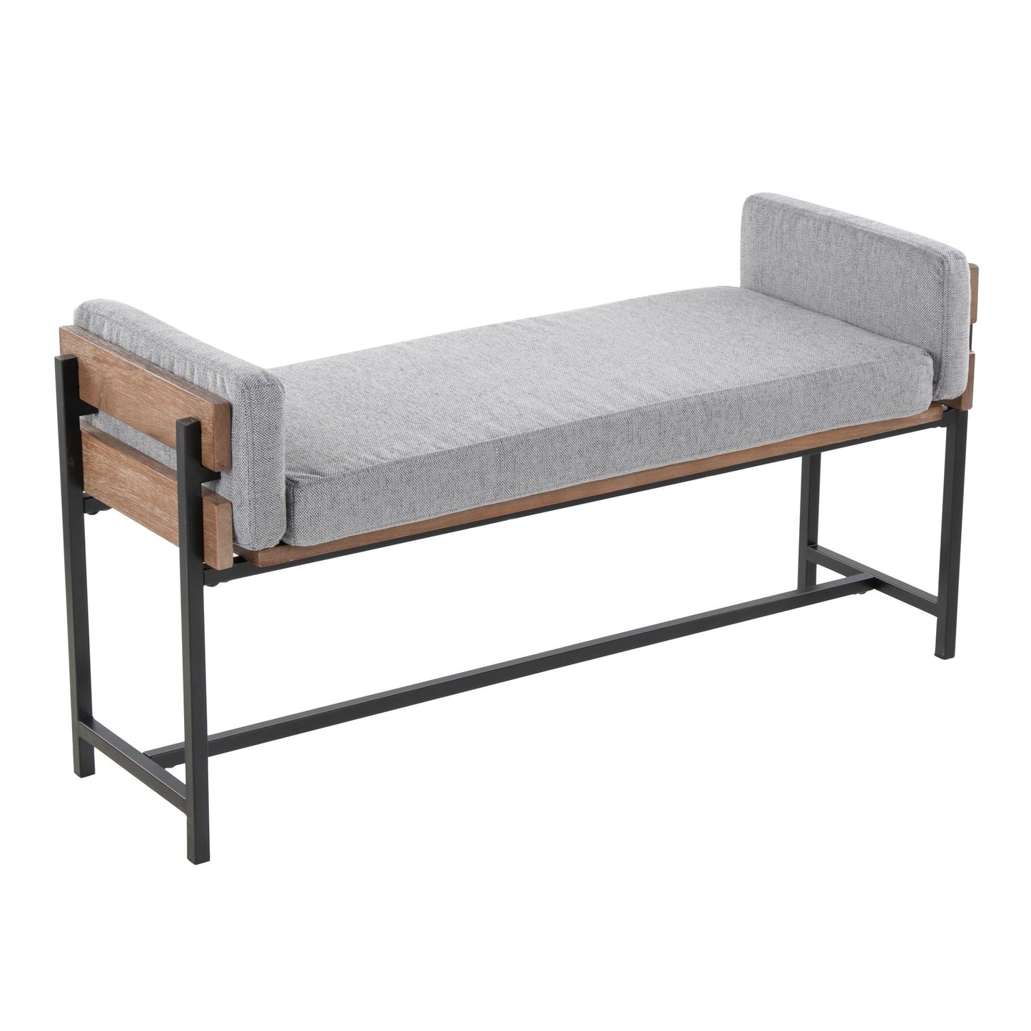 Kari Bench By LumiSource - BC18-KARI2 BKBNCR1 | Benches | Modishstore - 11