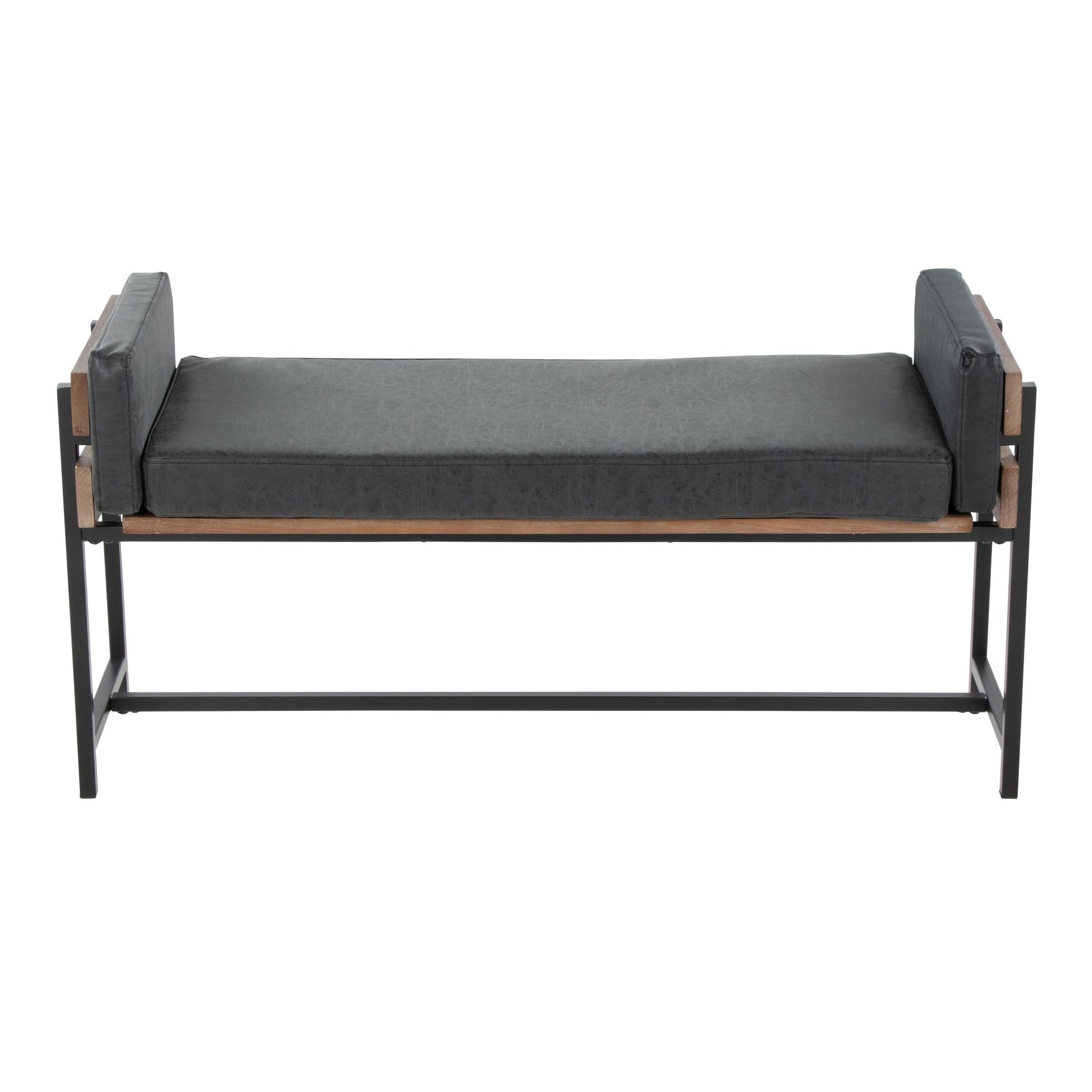 Kari Bench By LumiSource - BC18-KARIPU2 BKBNBK1 | Benches | Modishstore - 6