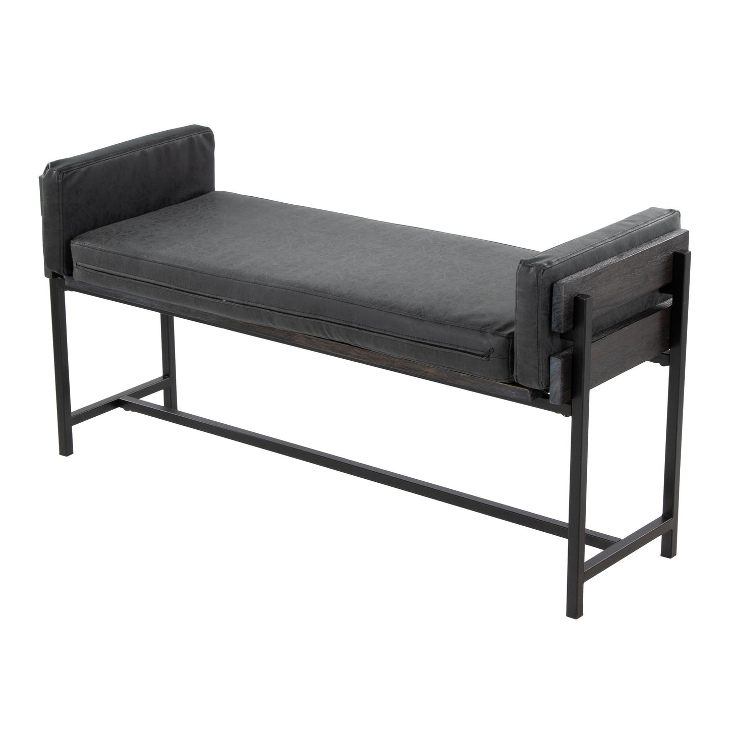 Kari Bench By LumiSource - BC18-KARIPU2 BKBNBK1 | Benches | Modishstore - 10