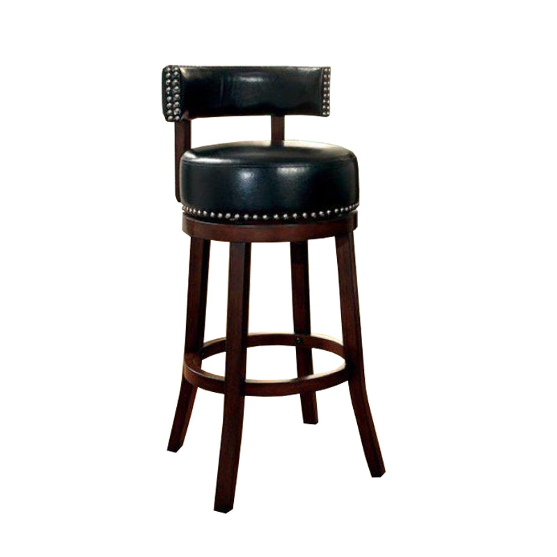 Shirley Contemporary 24" Barstool, Black Finish, Set Of 2 By Benzara | Bar Stools | Modishstore - 2