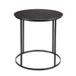 Round Metal Frame Side Table with Tubular Legs, Black By Benzara | End Tables | Modishstore - 6