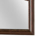 Molded Wooden Frame Mirror with Ornate Detailing, Brown By Casagear Home By Benzara | Mirrors | Modishstore - 4