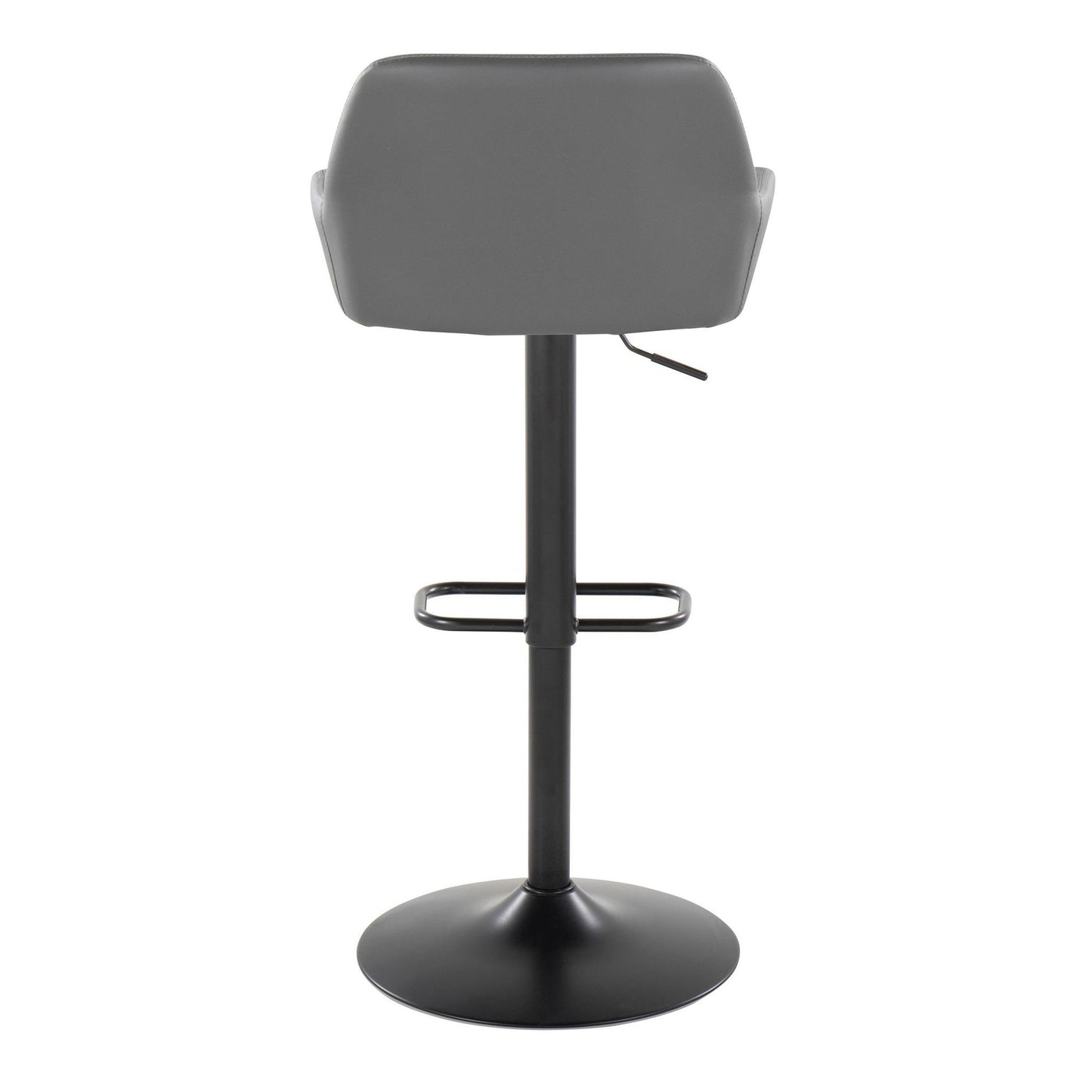 Daniella Adjustable Barstool - Set of 2 By LumiSource - BS-DNLAPU-RR2 BKCAM2 | Bar Stools | Modishstore - 20