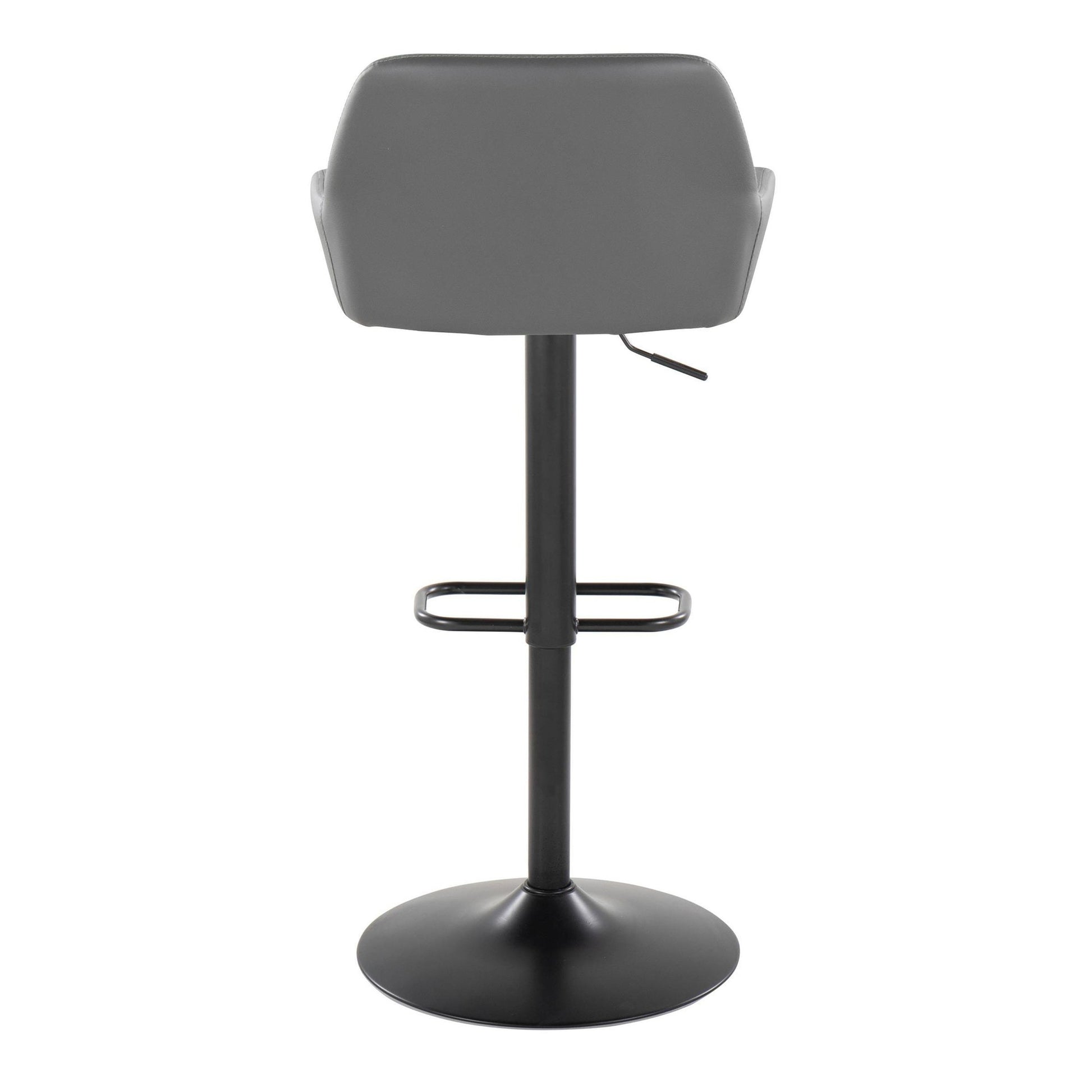 Daniella Adjustable Barstool - Set of 2 By LumiSource - BS-DNLAPU-RR2 BKCAM2 | Bar Stools | Modishstore - 20