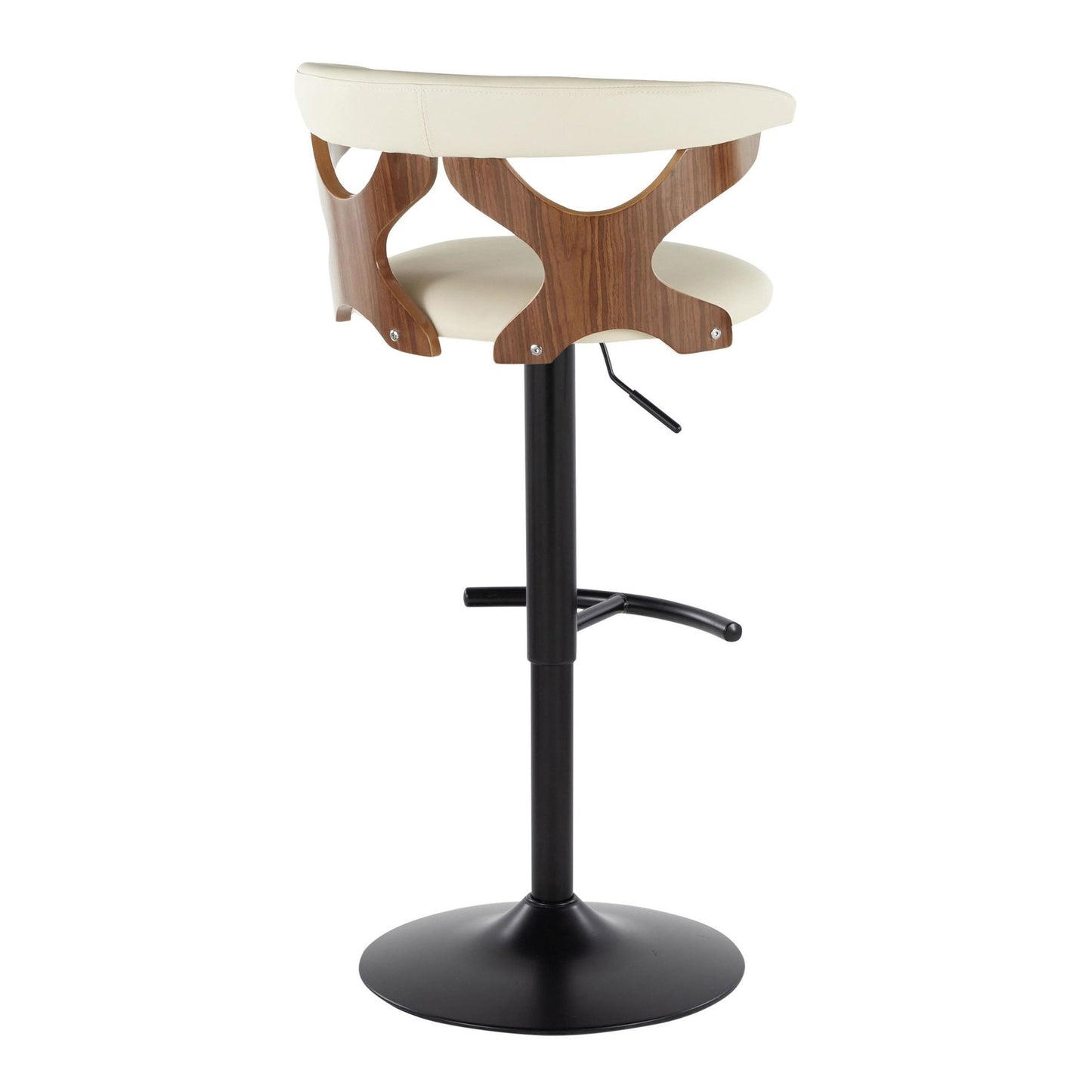 Gardenia Adjustable Barstool - Set of 2 By LumiSource - BS-GARDPU-RT2 BKNACR2 | Bar Stools | Modishstore - 18