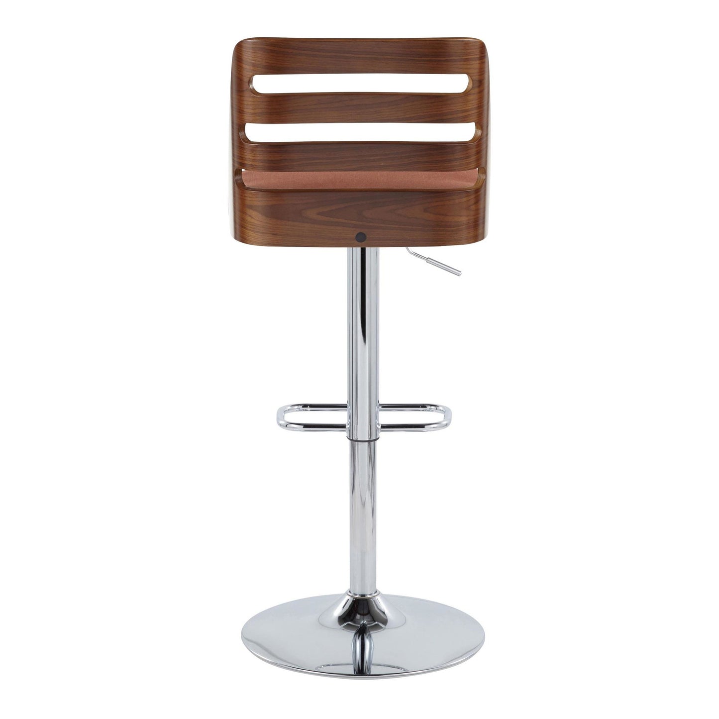 Trevi Adjustable Barstool - Set of 2 By LumiSource - BS-TREVI-RR2 WLO2 | Bar Stools | Modishstore - 10