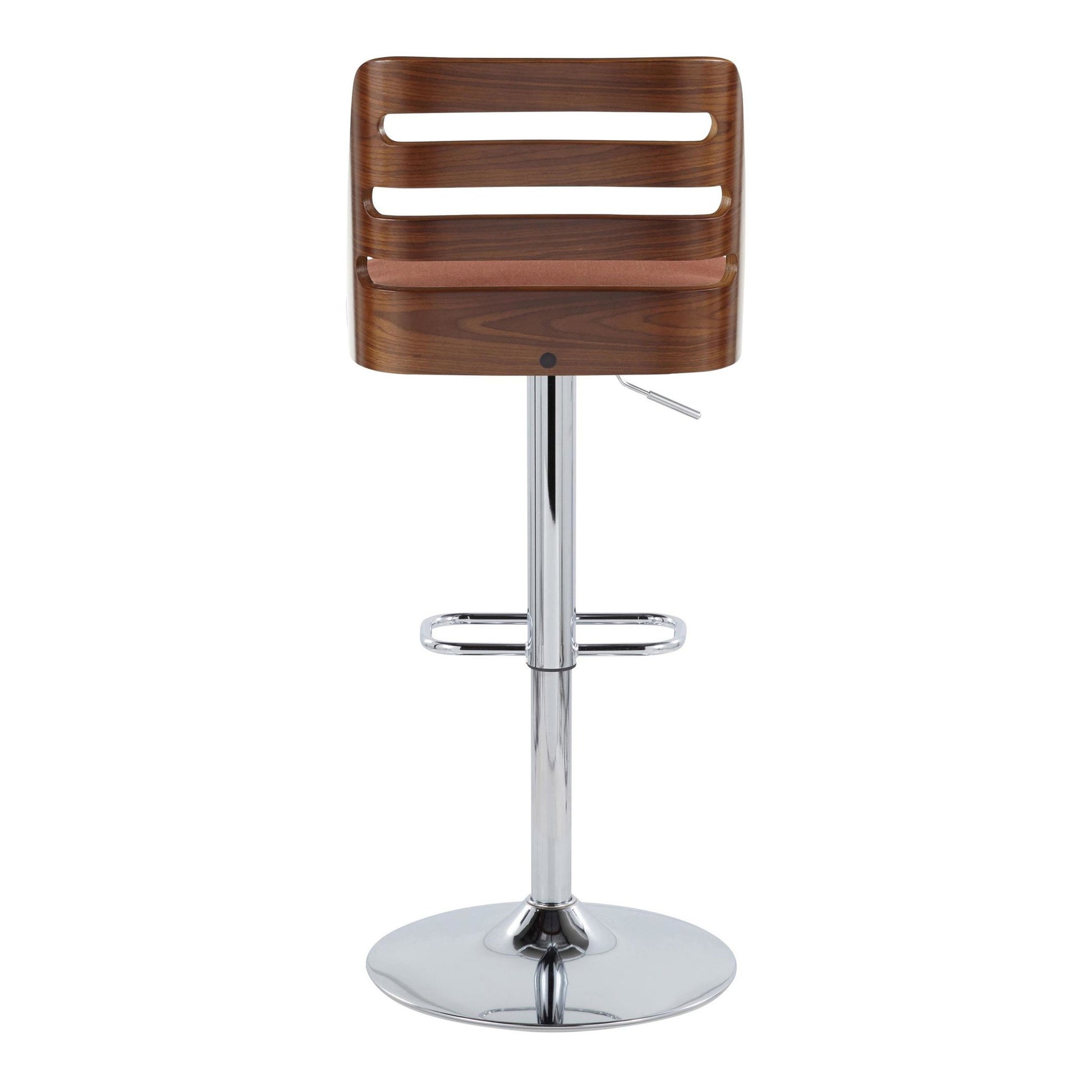 Trevi Adjustable Barstool - Set of 2 By LumiSource - BS-TREVI-RR2 WLO2 | Bar Stools | Modishstore - 10