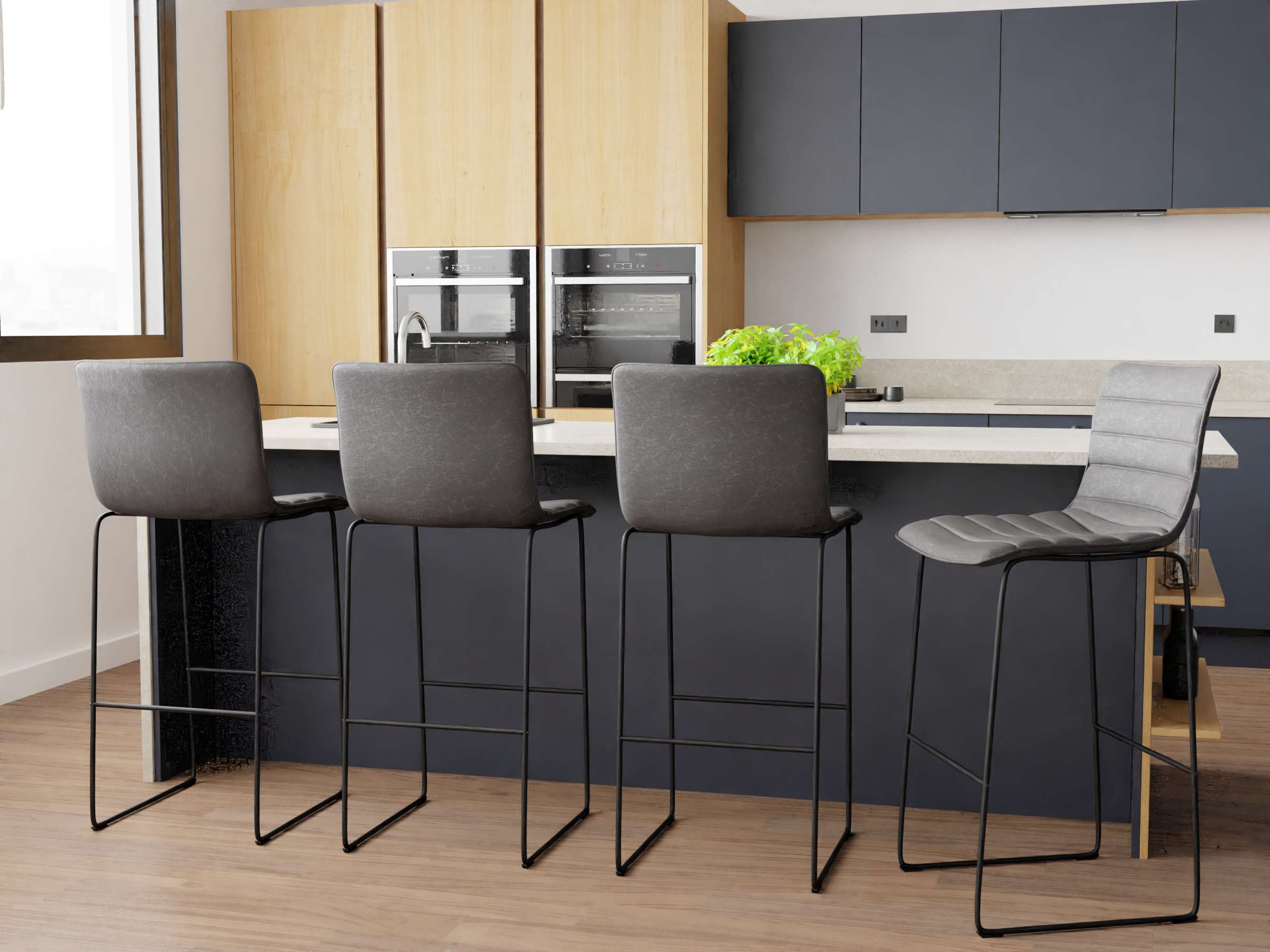 Kmart grey deals bar stool