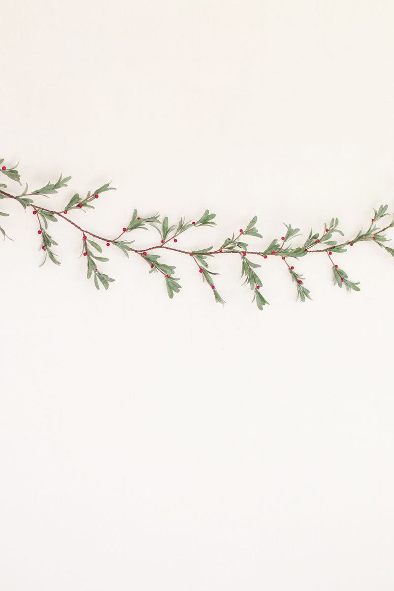 Artificial Mistletoe Garland (Min 2) By Kalalou | Botanicals | Modishstore