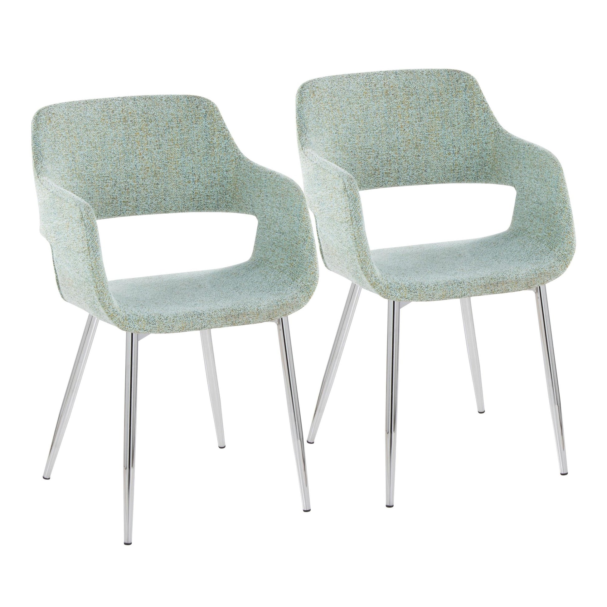 Margarite Chair - Set of 2 By LumiSource - CH-MARGFB2 CHRGY2 | Dining Chairs | Modishstore - 9