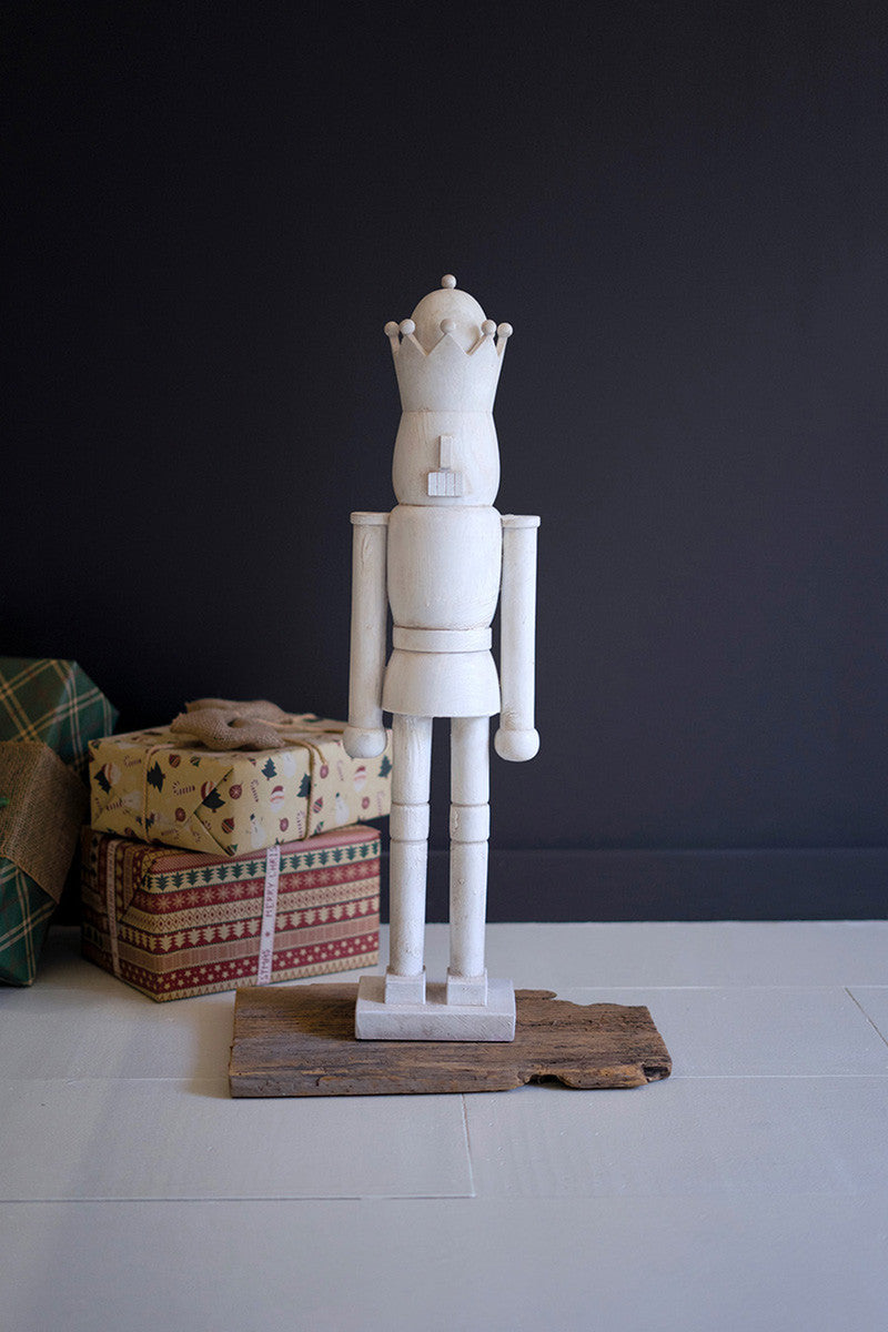 Table Top Christmas Nutcracker By Kalalou | Sculptures | Modishstore