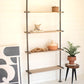 Tall Wood And Metal Wall Shelving Unit By Kalalou | Shelves & Shelving Units | Modishstore - 3